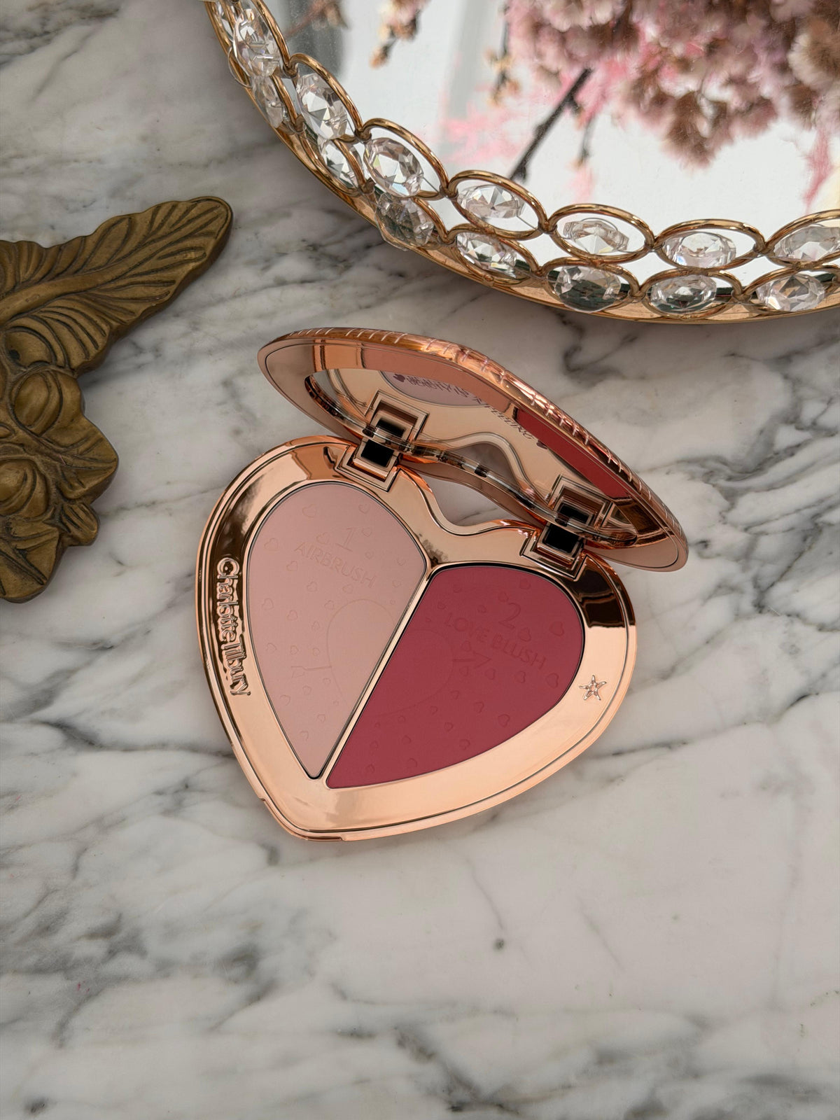 CHARLOTTE TILBURY Beauty Soulmates Face Palette Blush & Powder - Flawless Pink
