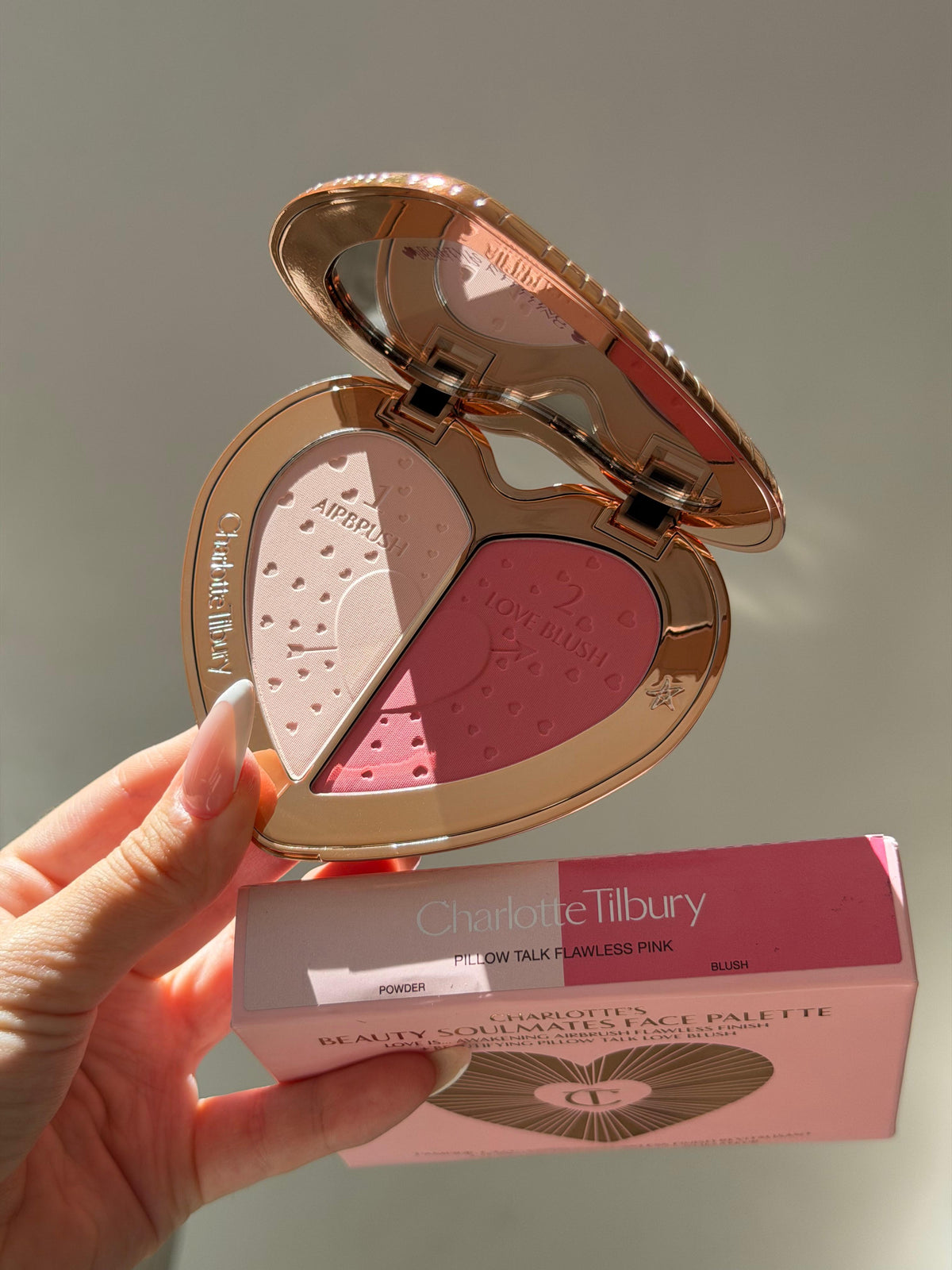 CHARLOTTE TILBURY Beauty Soulmates Face Palette Blush & Powder - Flawless Pink