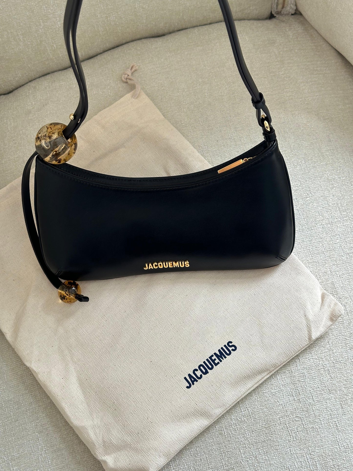 JACQUEMUS Bags - Le Bisou Perle - Black