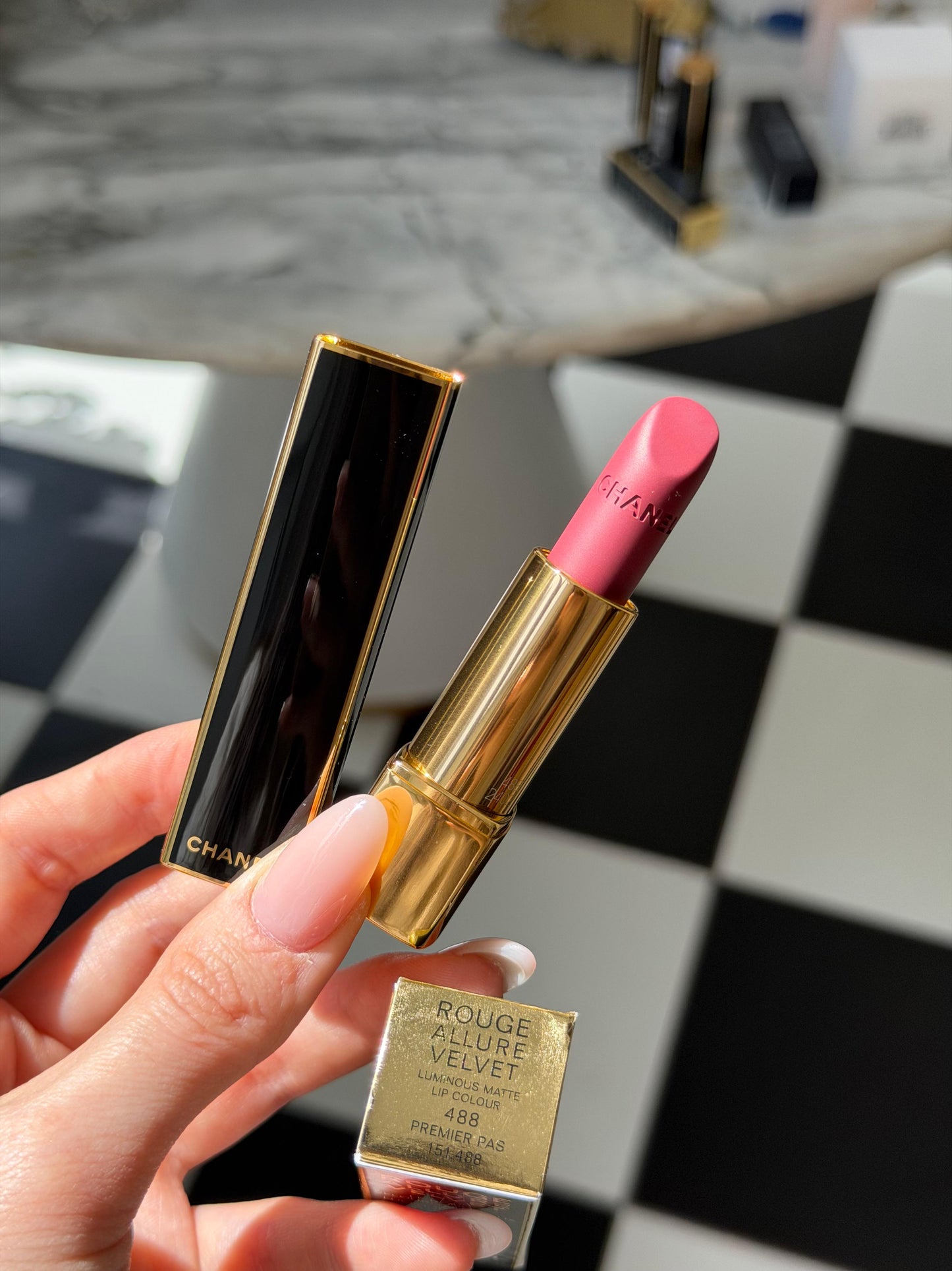 CHANEL Rouge Allure Velvet (488)
Luminous Matte Lipstick