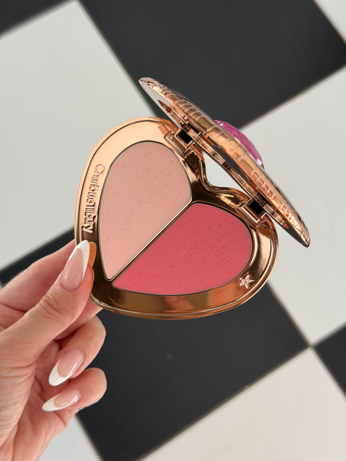 CHARLOTTE TILBURY Beauty Soulmates Face Palette Blush & Powder - Flawless Pink