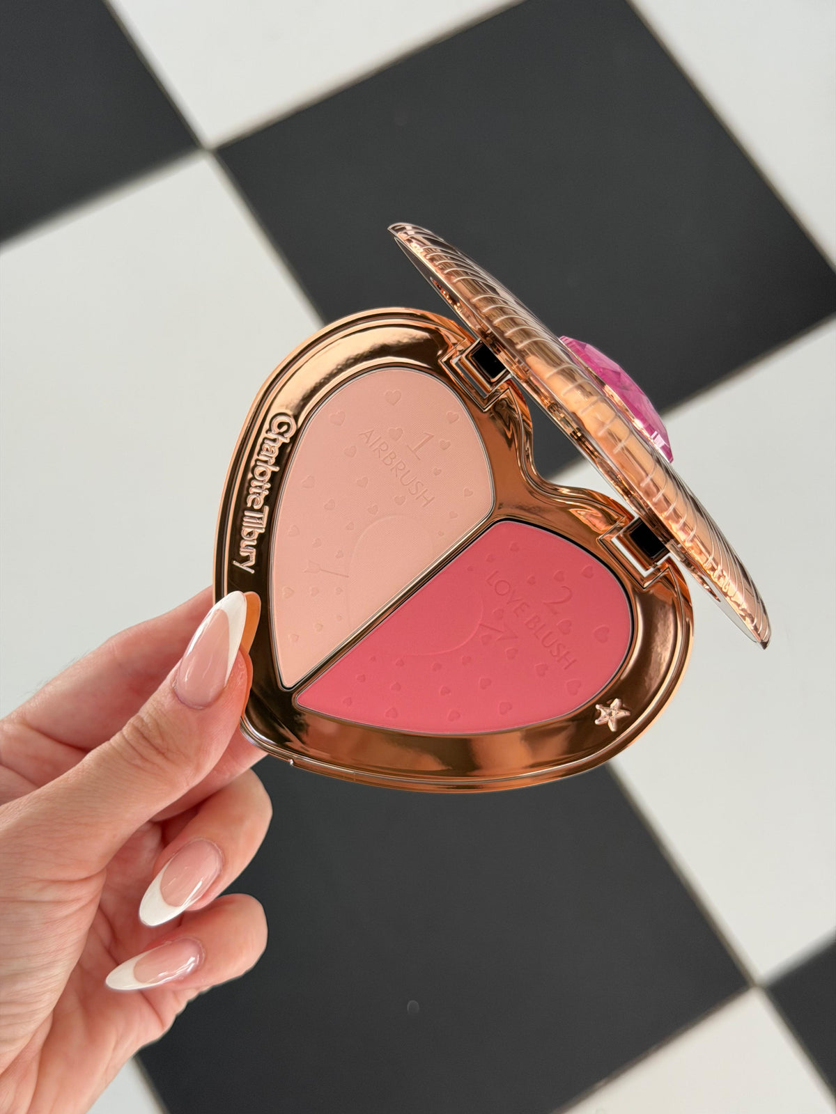 CHARLOTTE TILBURY Beauty Soulmates Face Palette Blush & Powder - Flawless Pink