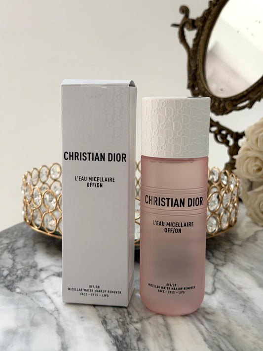 DIOR L’Eau Micellaire Off-On Makeup Remover
Face, Eyes And Lips