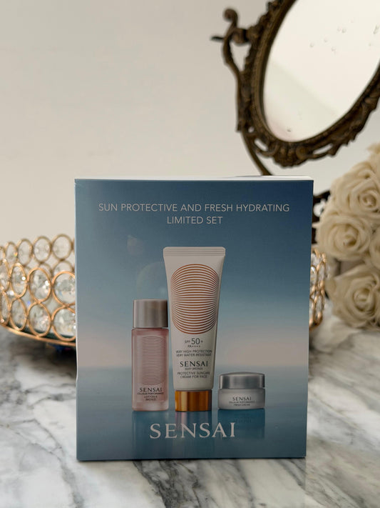 SENSAI Sun Protective And Fresh Hydrating Limited Edition Trio Gift Set