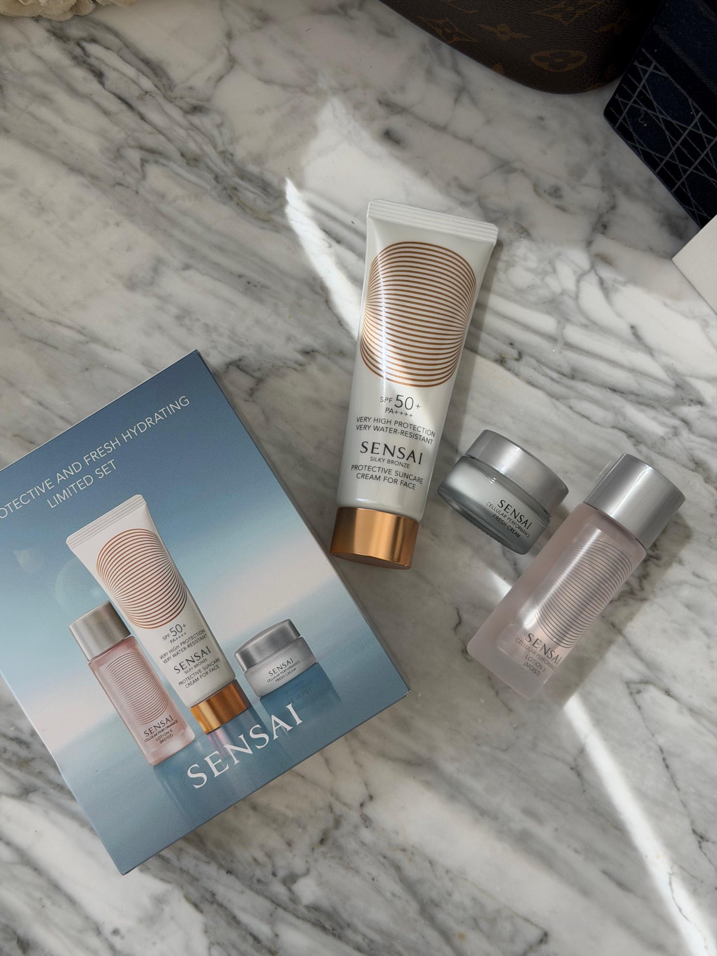 SENSAI Sun Protective And Fresh Hydrating Limited Edition Trio Gift Set