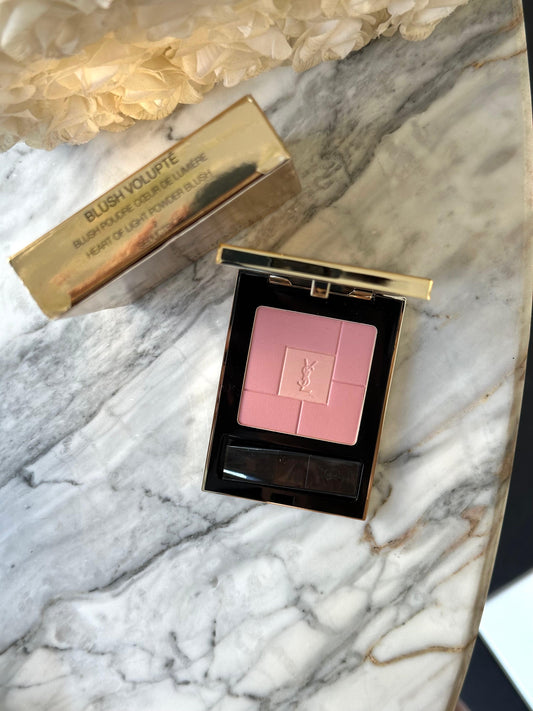 YSL Blush Volupte Heart of Light Powder Blush - 2 Sèductrice