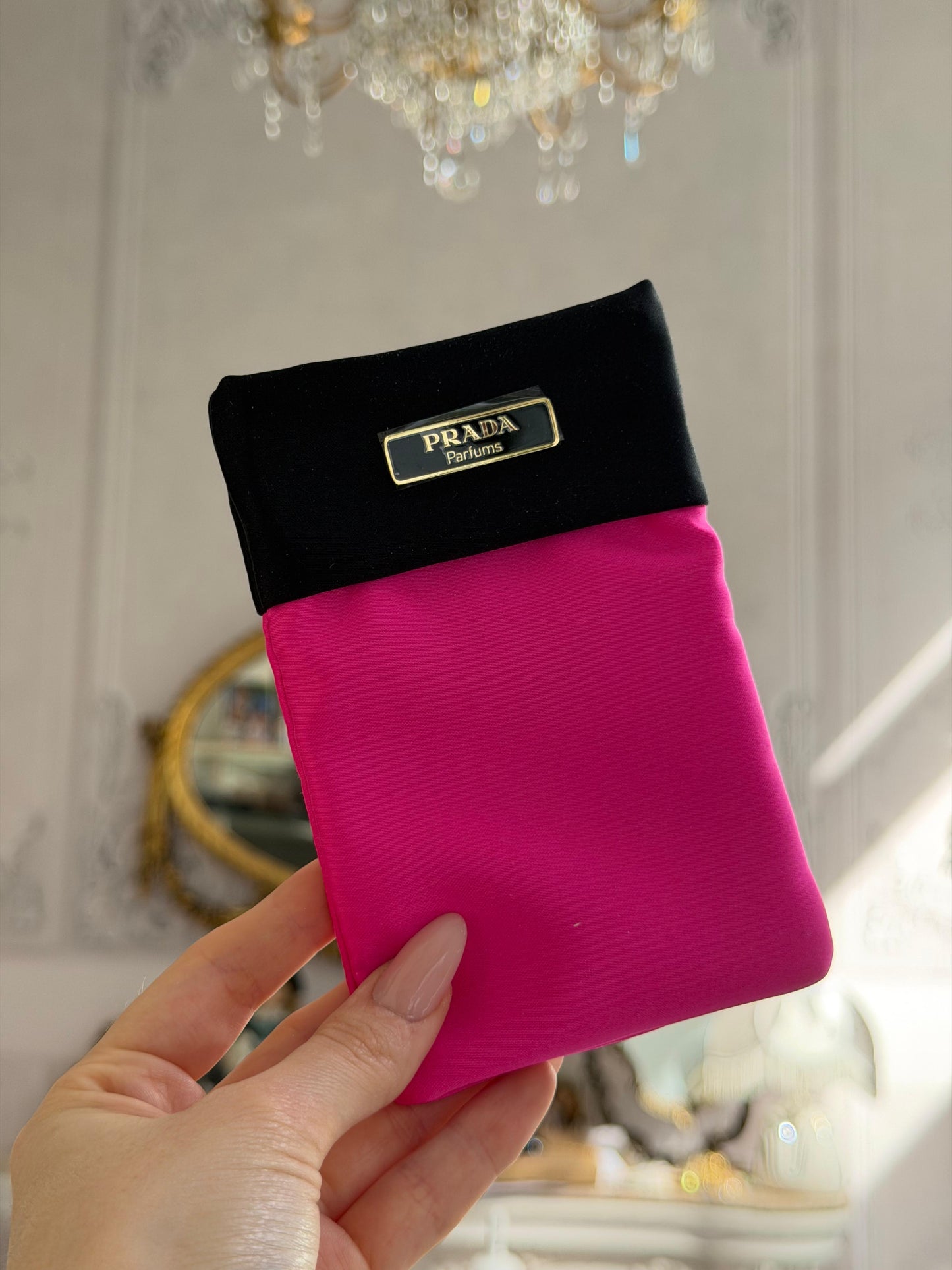 PRADA Candy Pouch
Pink Textile Cell Phone Case