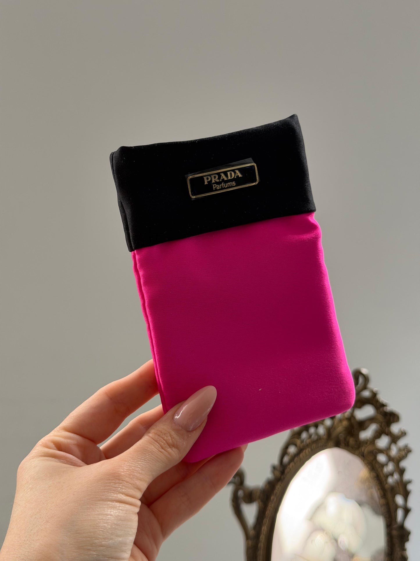 PRADA Candy Pouch
Pink Textile Cell Phone Case