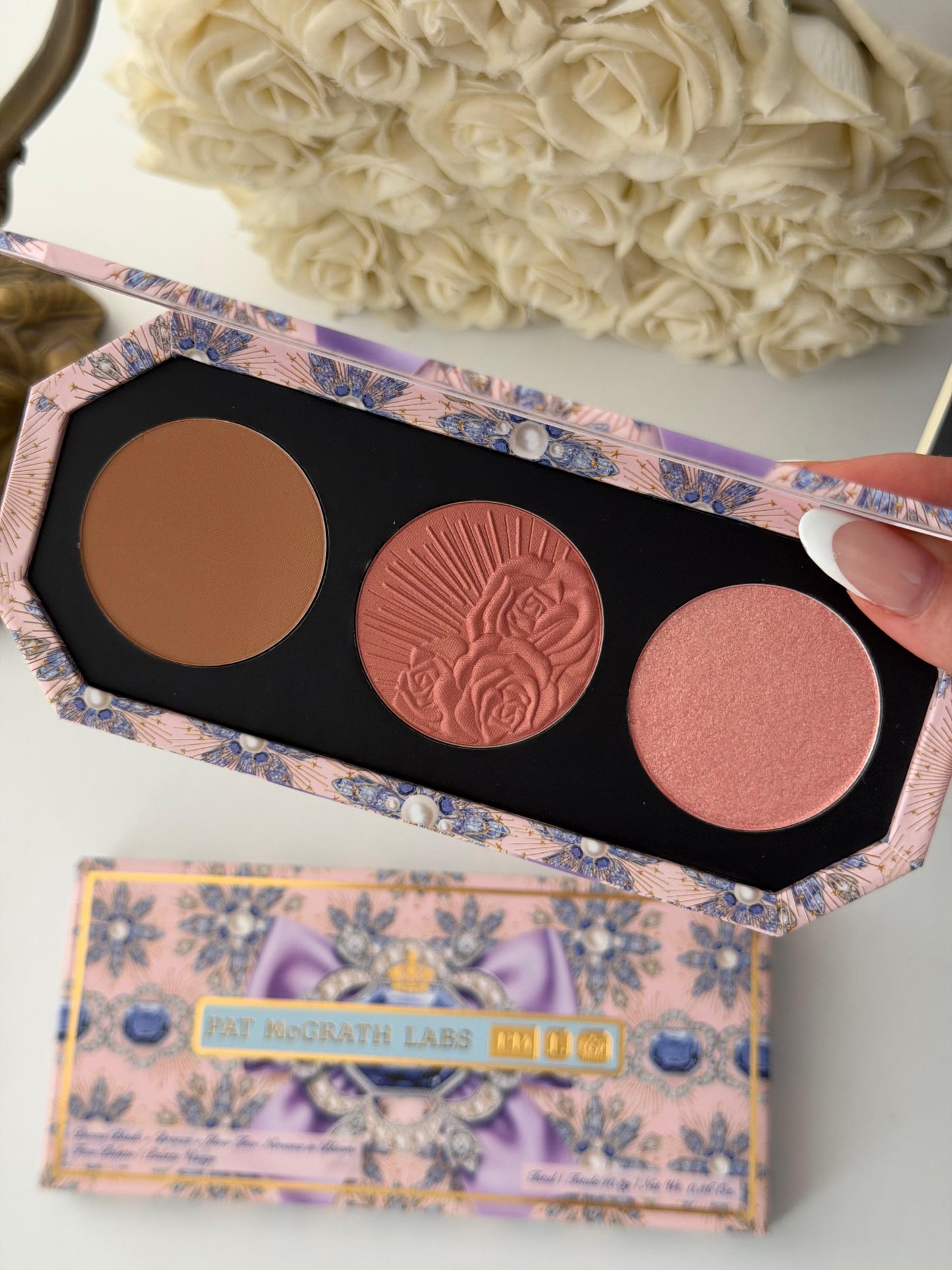 PAT McGRATH LABS Divine Blush + Bronze + Glow Trio Face Palette - Nirvana In Bloom