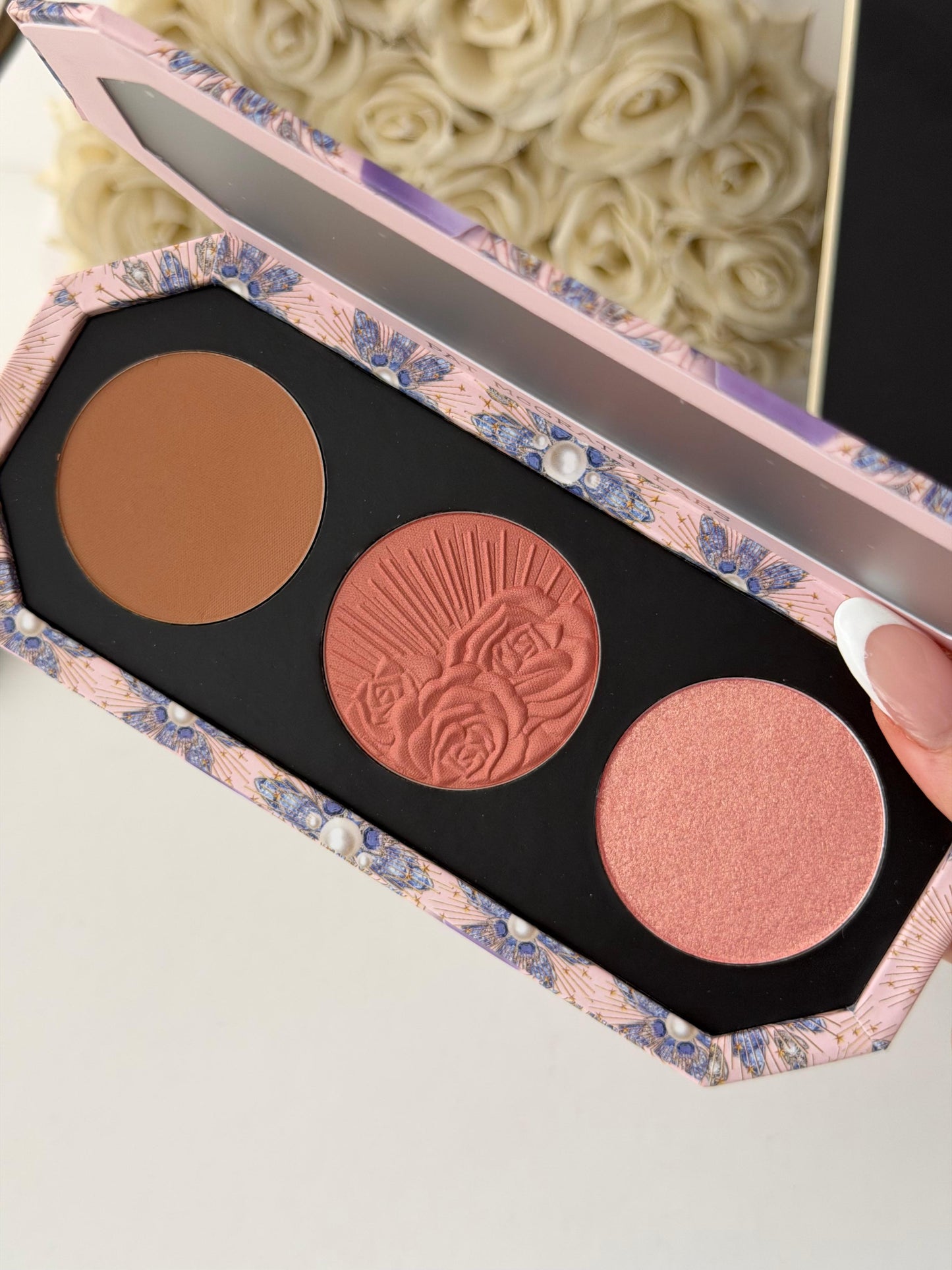 PAT McGRATH LABS Divine Blush + Bronze + Glow Trio Face Palette - Nirvana In Bloom