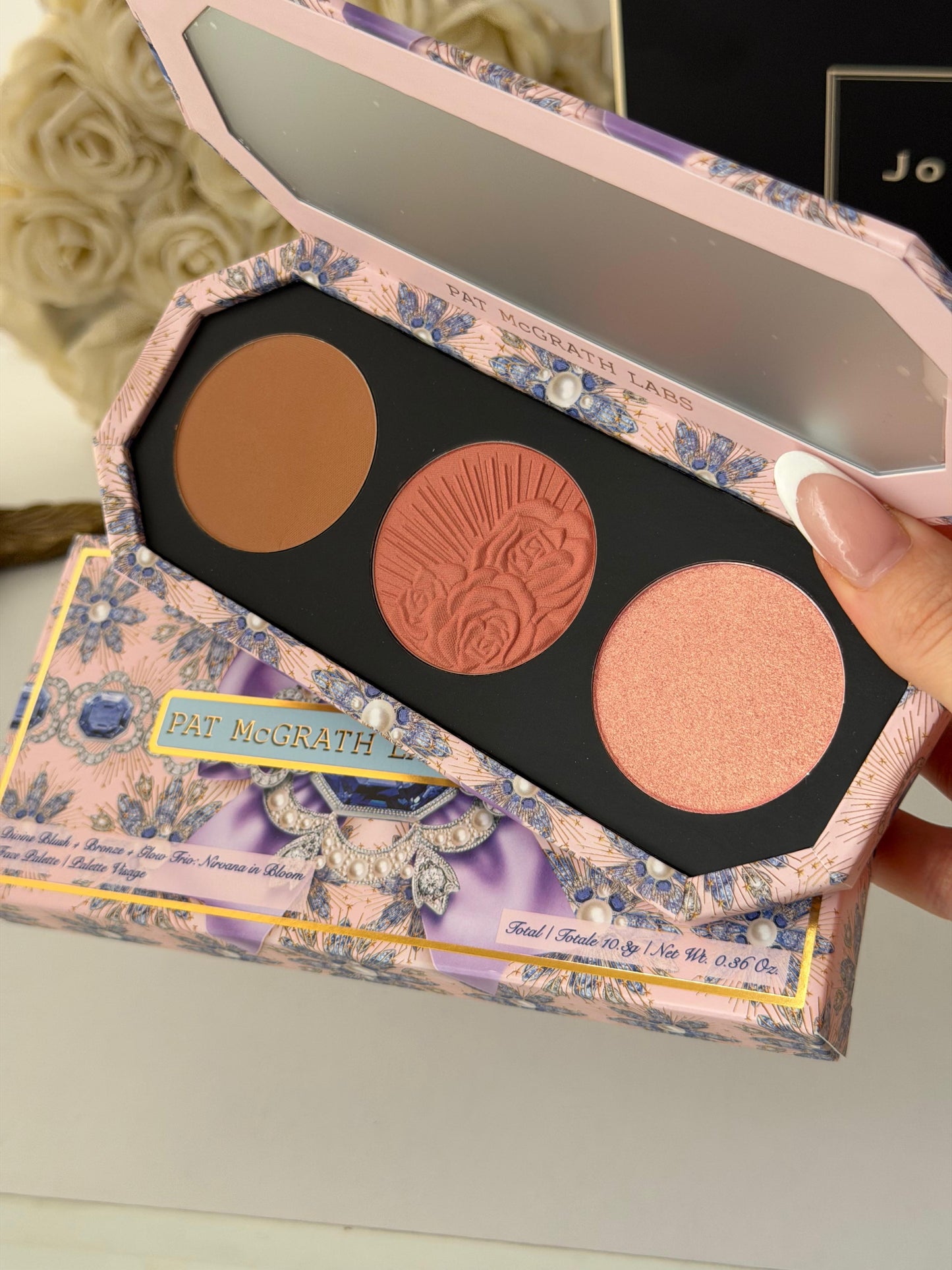 PAT McGRATH LABS Divine Blush + Bronze + Glow Trio Face Palette - Nirvana In Bloom