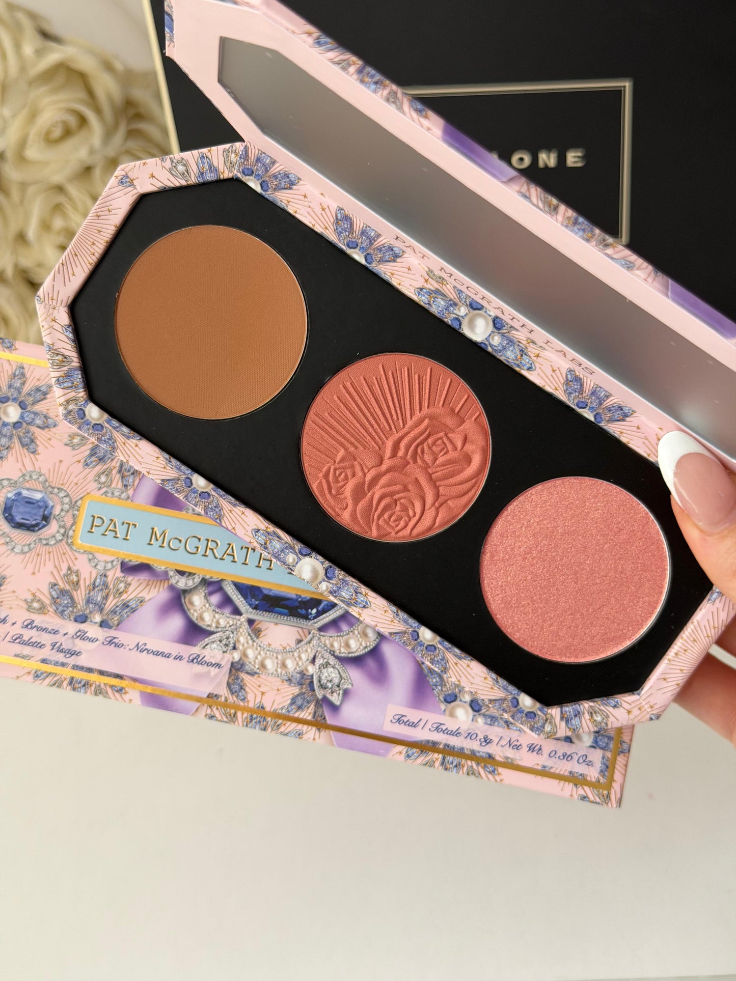 PAT McGRATH LABS Divine Blush + Bronze + Glow Trio Face Palette - Nirvana In Bloom