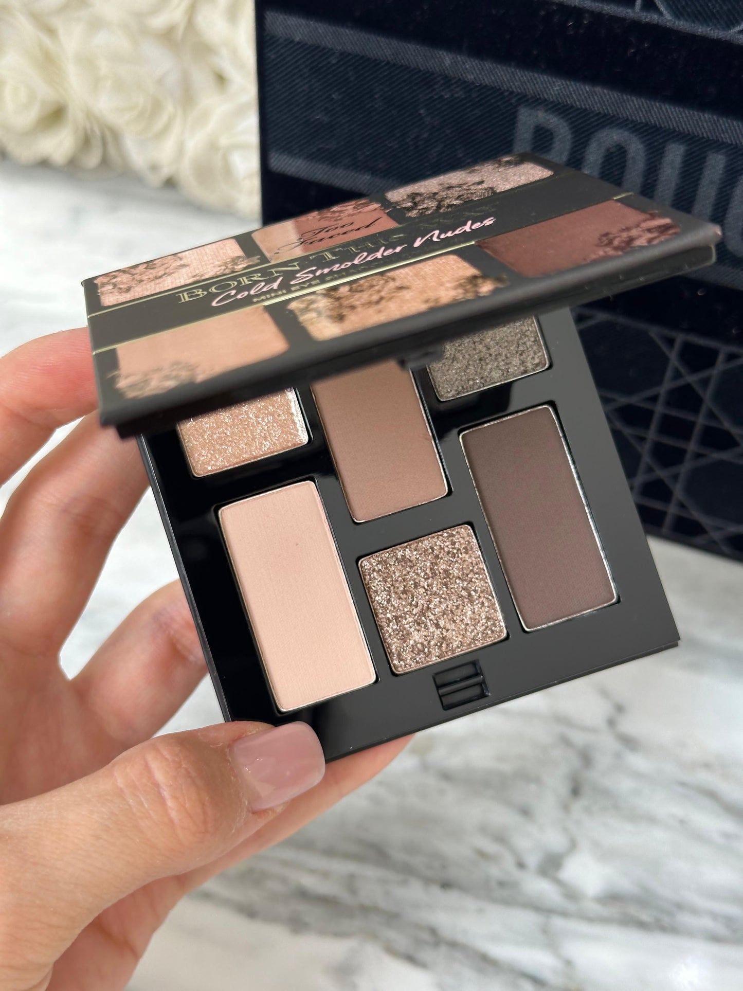 TOO FACED Born This Way Mini Eye Shadow Palette - Cold Smolder Nudes