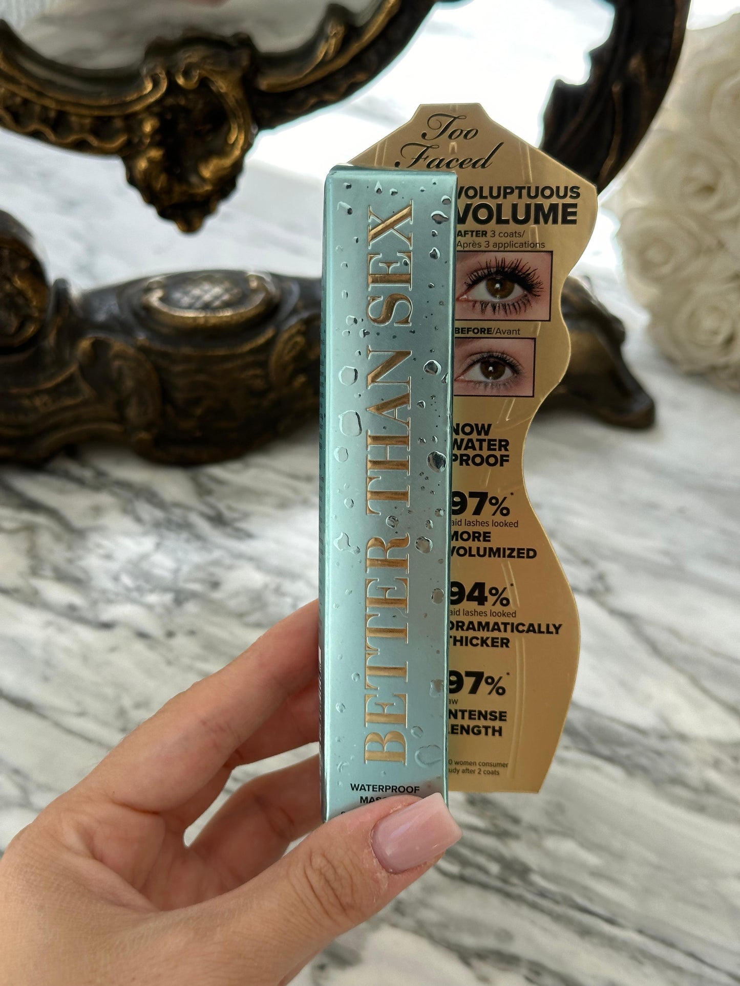 TOO FACED Better Than Sex Waterproof Mascara - Longer, Thicker Lashes