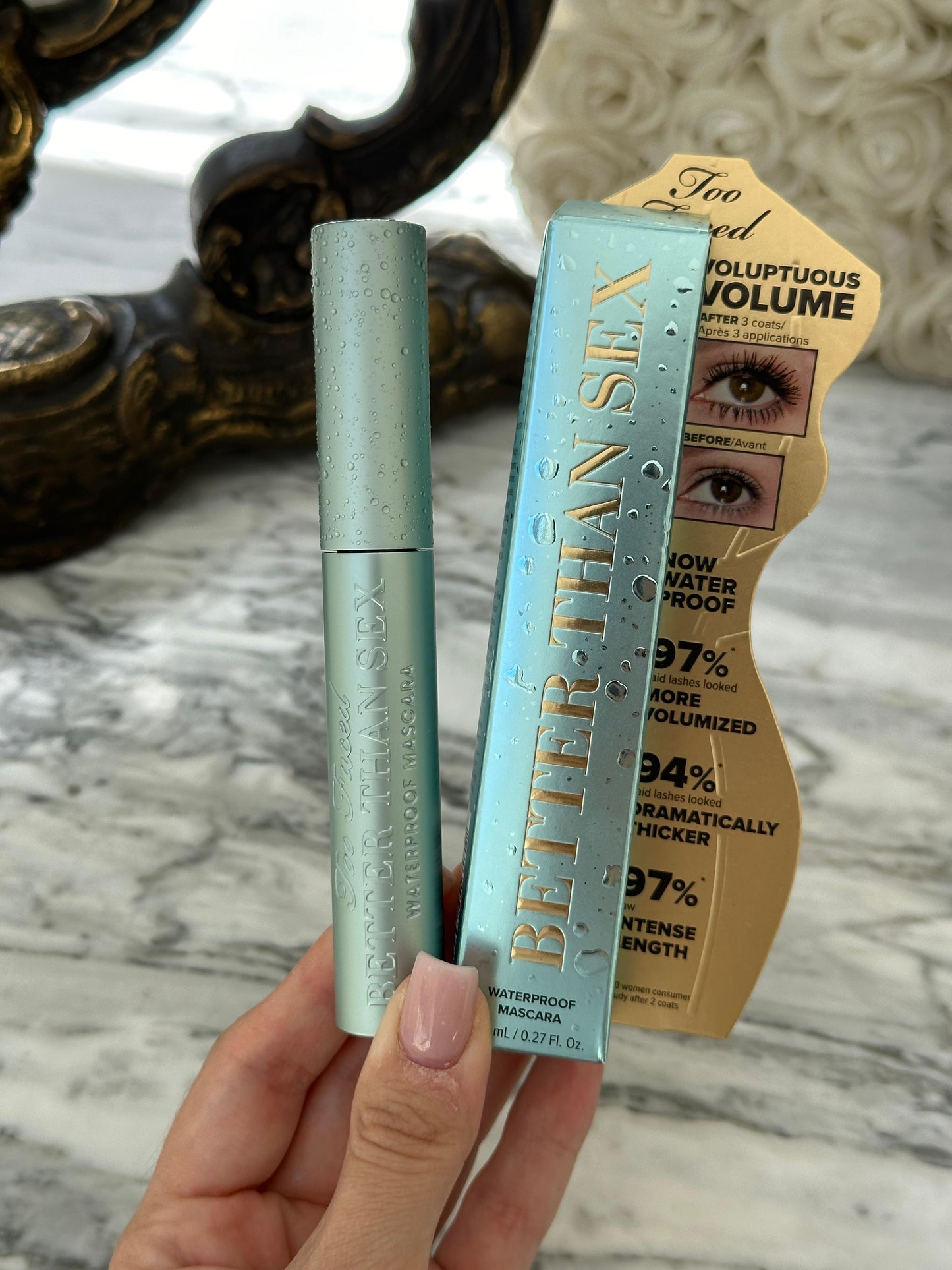 TOO FACED Better Than Sex Waterproof Mascara - Longer, Thicker Lashes
