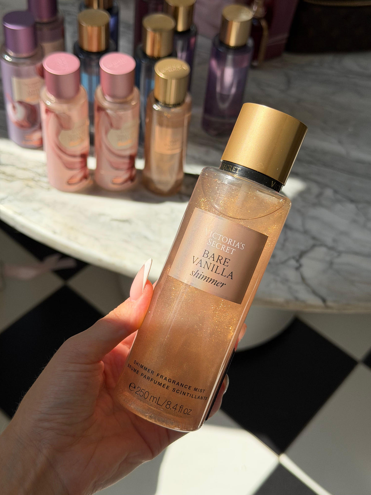 VICTORIA’S SECRET
Bare Vanilla Shimmer
Fragrance Mist