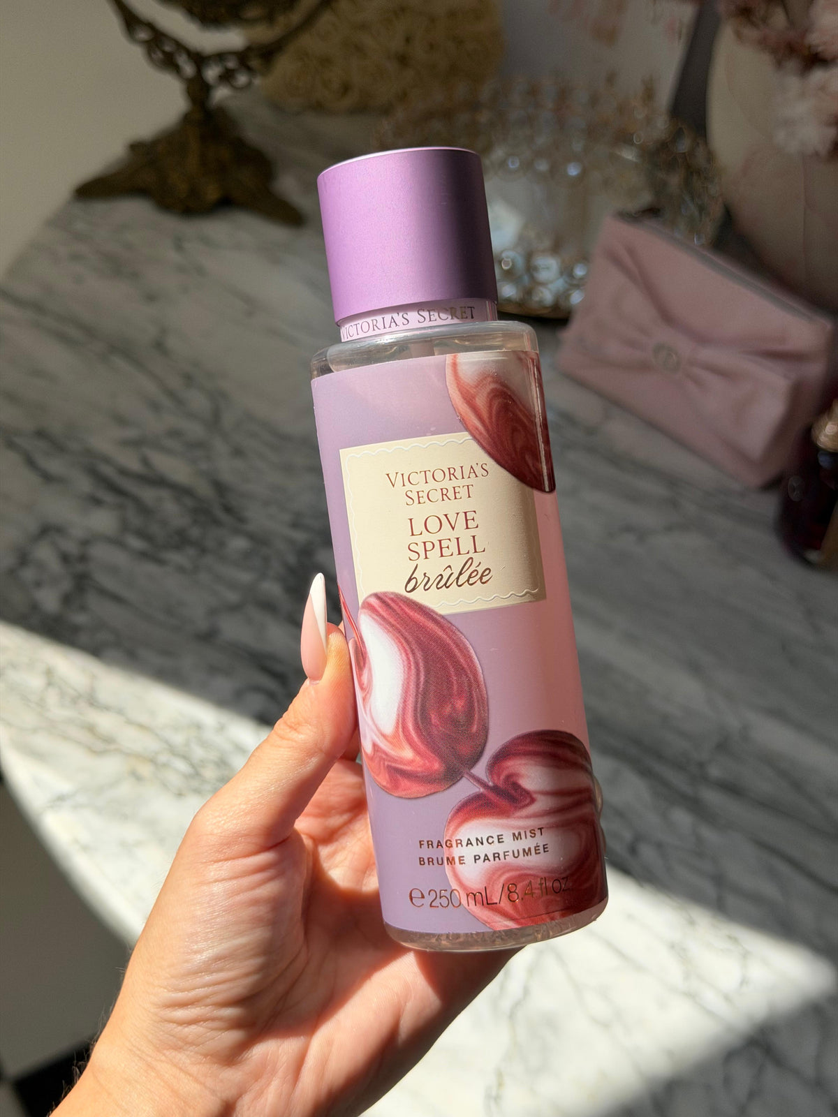 VICTORIA’S SECRET Love Spell Brûlée
Fragrance Mist