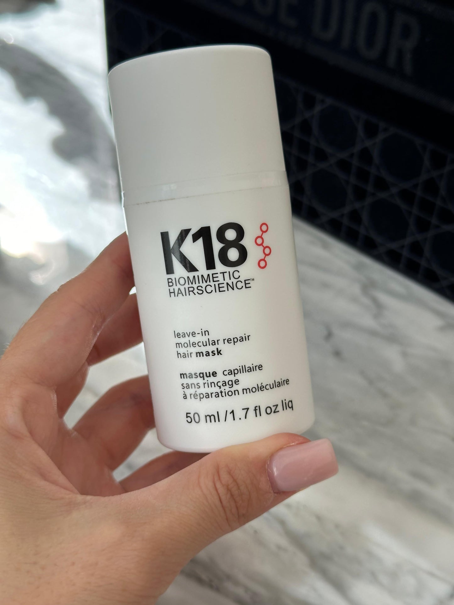 K18 BIOMIMETIC HAIRSCIENCE Full-Size Leave-in Molecular Repair Hair Mask