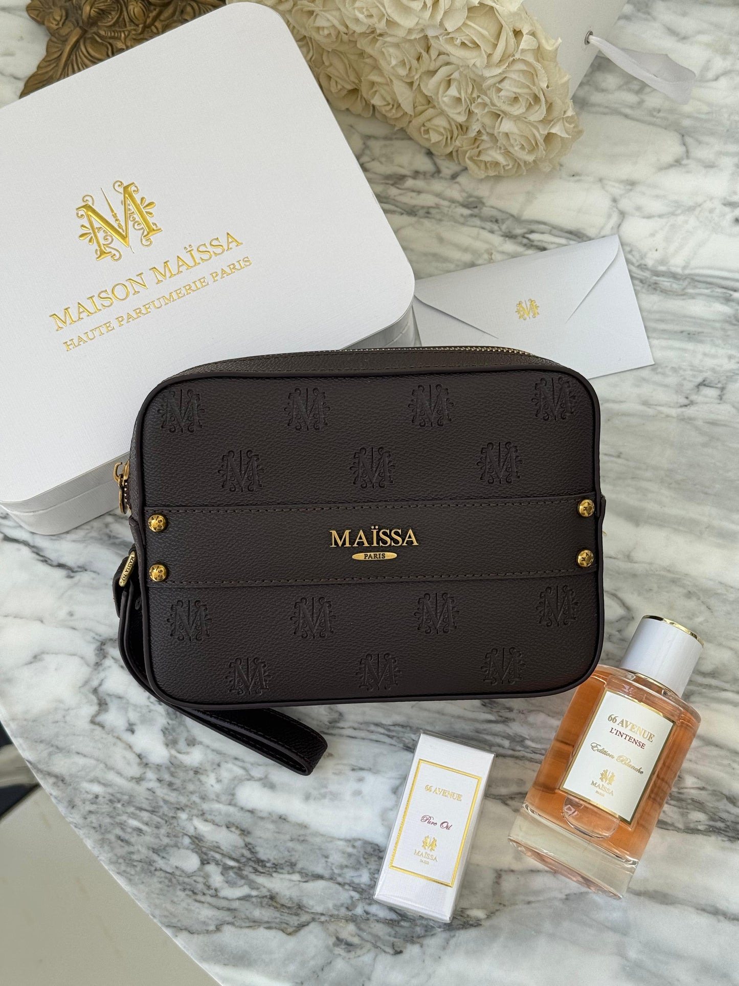 MAÏSSA 66 Avenue Le Parfum 100ml Set - Tuscany Pouch