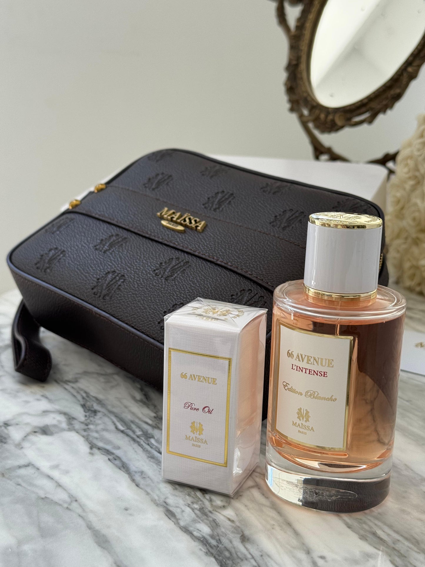 MAÏSSA 66 Avenue Le Parfum 100ml Set - Tuscany Pouch