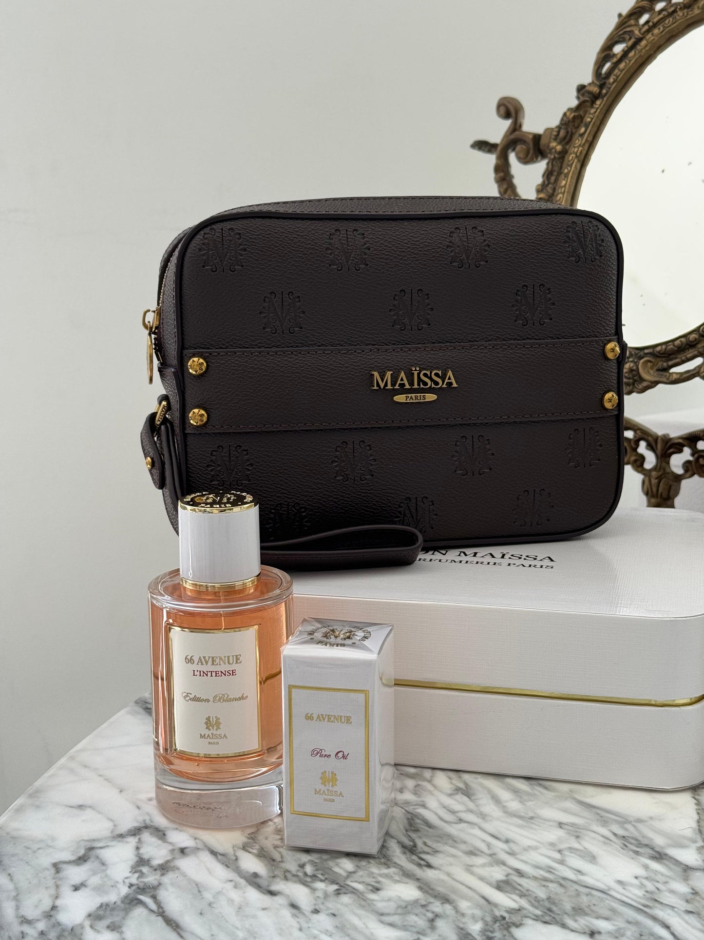 MAÏSSA 66 Avenue Le Parfum 100ml Set - Tuscany Pouch