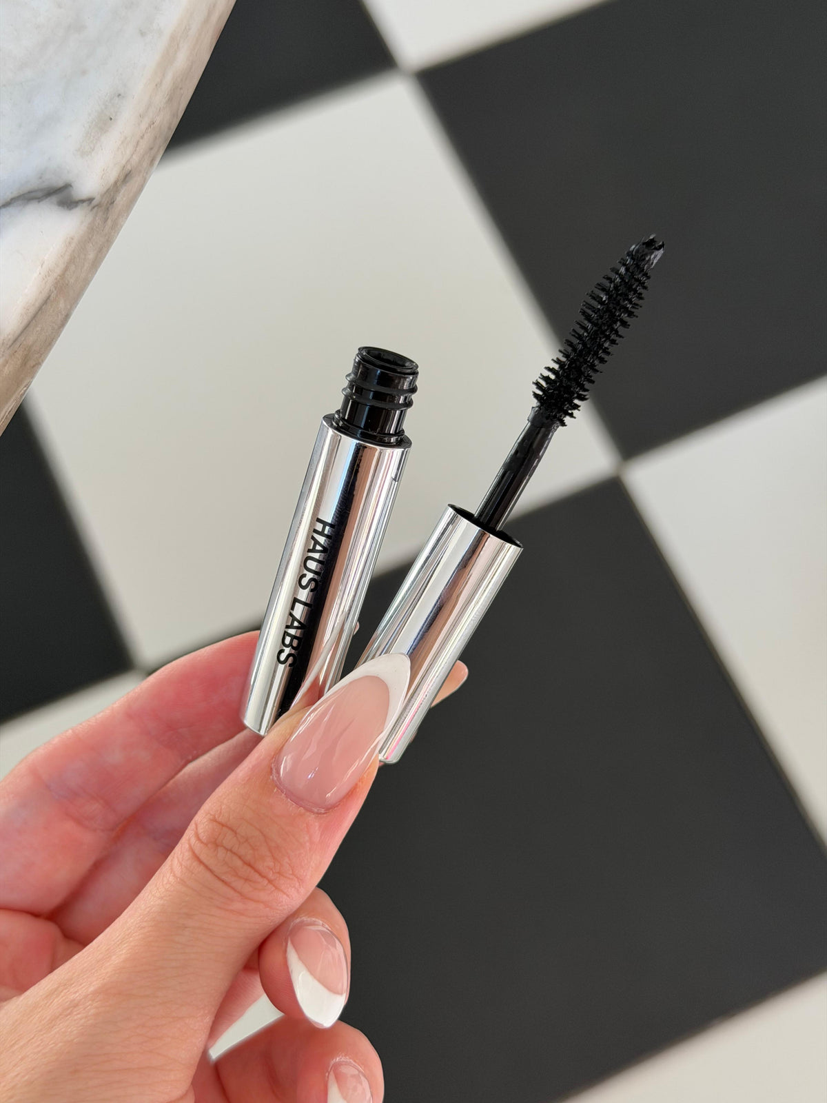 HAUS LABS B Structural Volumizing + Lengthening Mini Mascara - Black Onyx