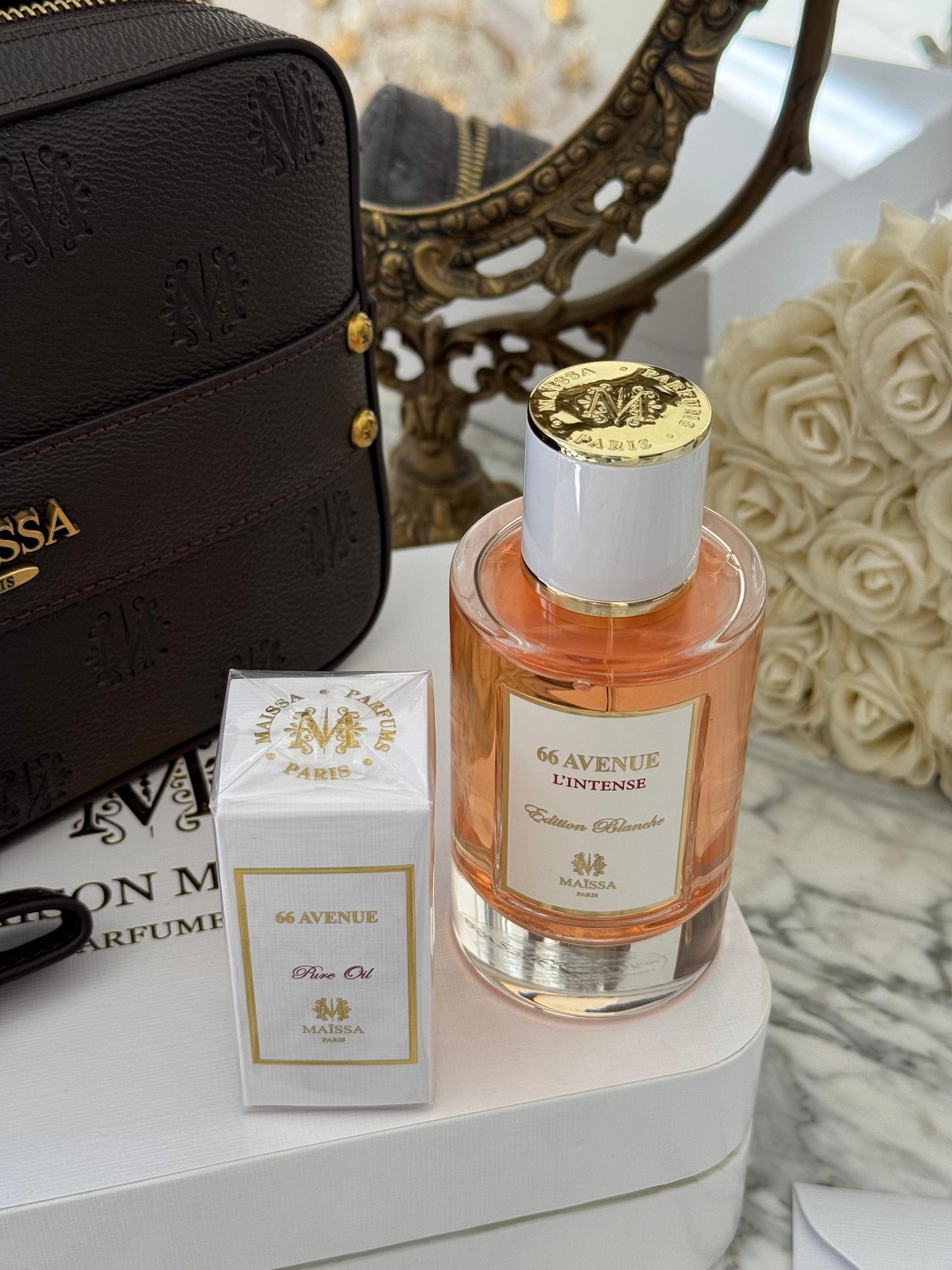 MAÏSSA 66 Avenue Le Parfum 100ml Set - Tuscany Pouch
