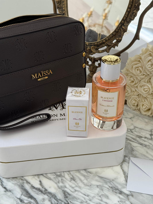 MAÏSSA 66 Avenue Le Parfum 100ml Set - Tuscany Pouch