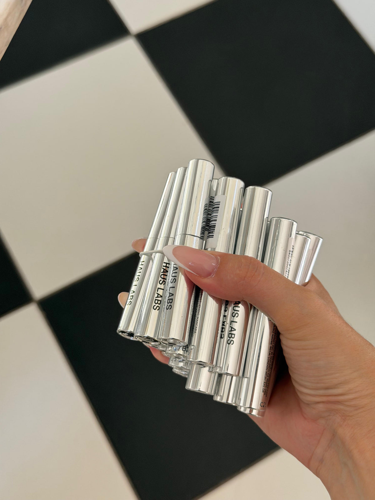 HAUS LABS B Structural Volumizing + Lengthening Mini Mascara - Black Onyx