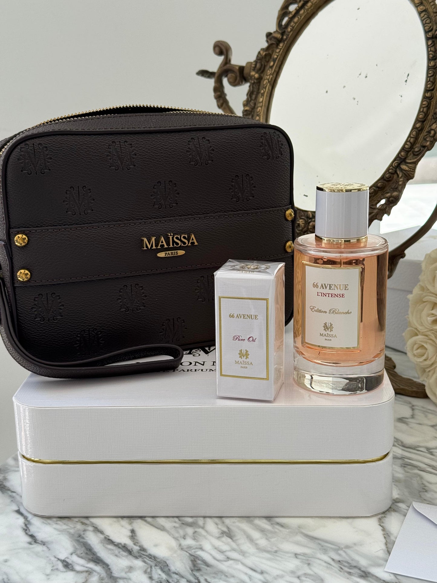 MAÏSSA 66 Avenue Le Parfum 100ml Set - Tuscany Pouch