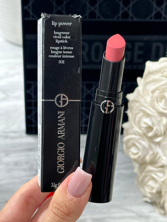 ARMANI Lip Power Longwear Vivid Color Lipstick (502)