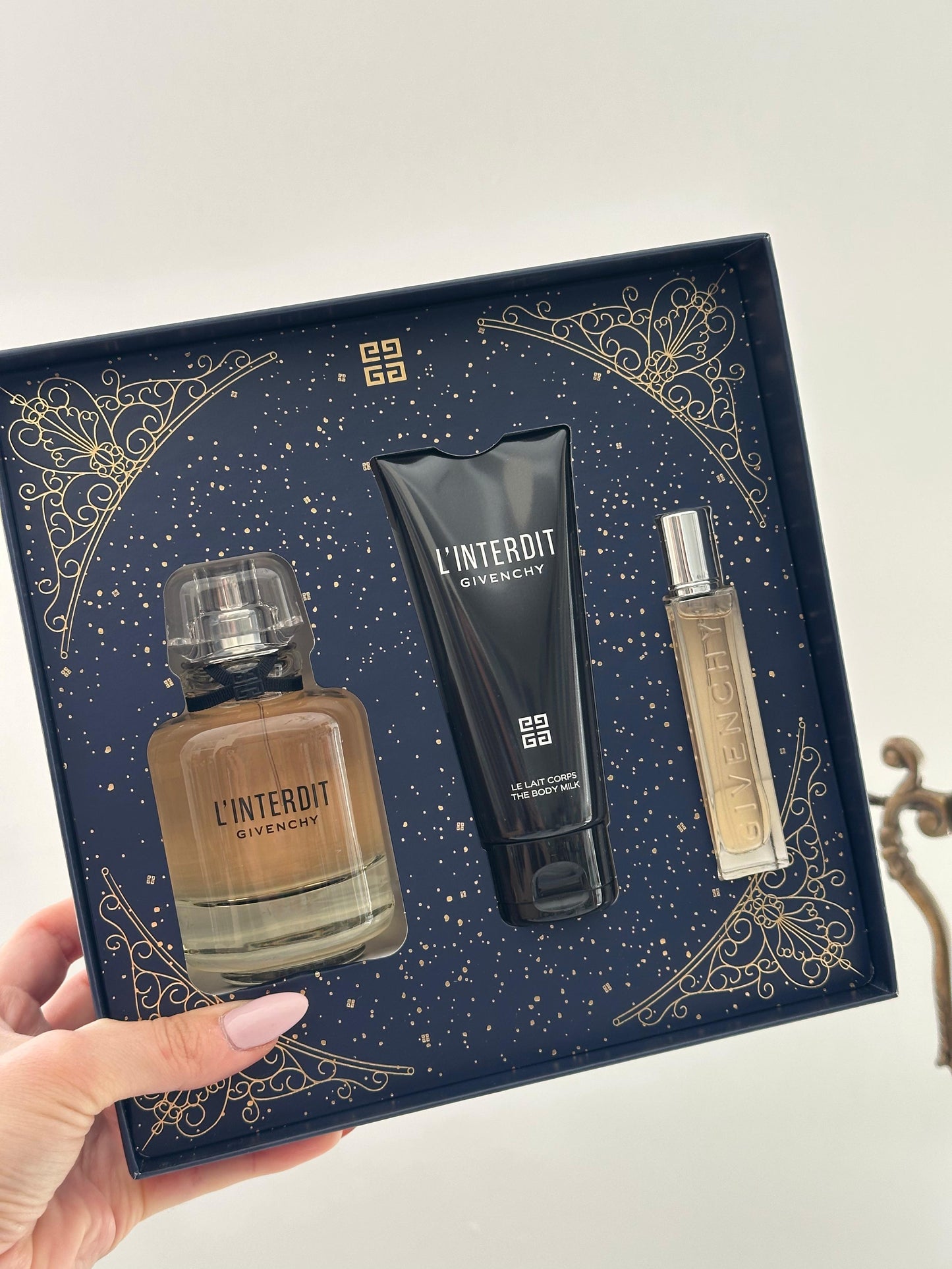 GIVENCHY L’Interdit Eau de Parfum 80ml Gift Set (Body Milk 75ml + Travel Spray 12.5ml)