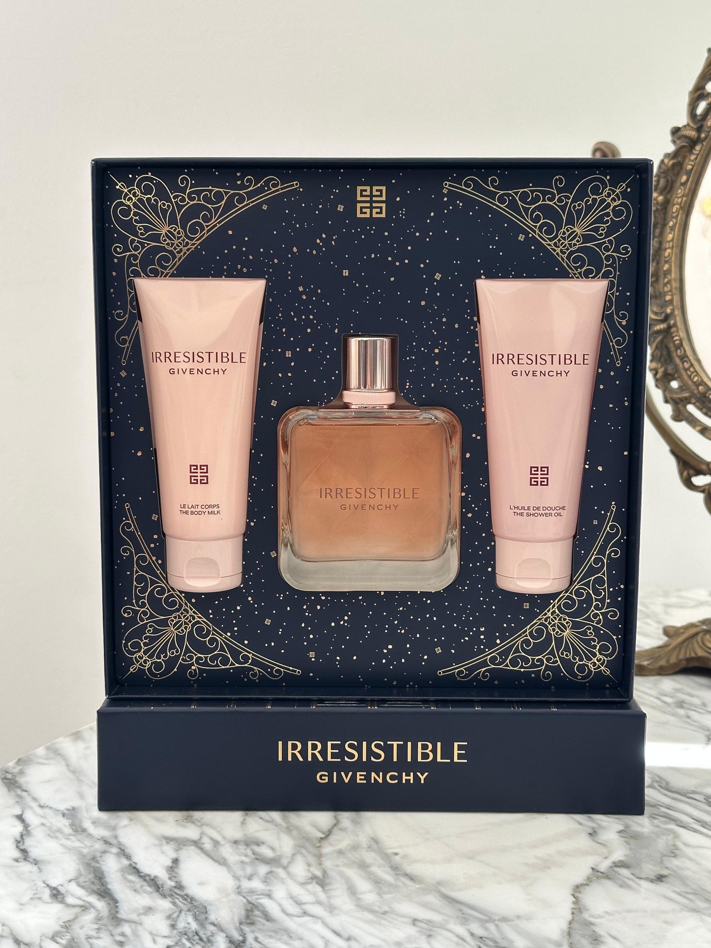GIVENCHY Irresistible Eau De Parfum 80ml Gift Set (Body Milk 75ml + Shower Oil 75ml)