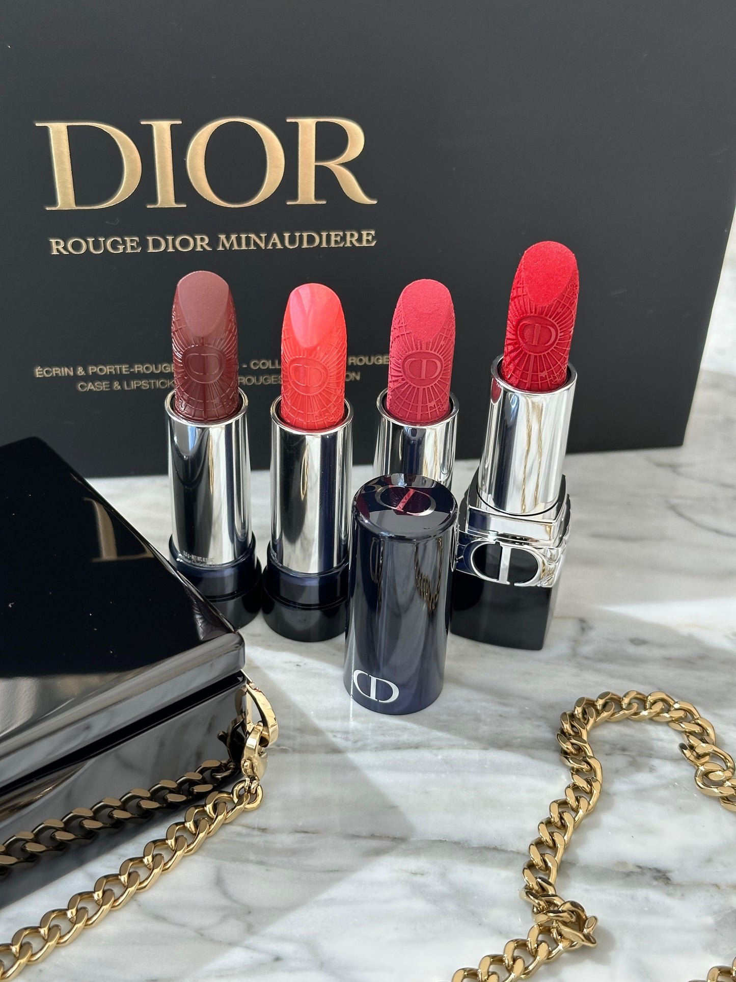 DIOR Rouge Minaudière - Black Limited Edition
Clutch and Lipstick Holder Collection