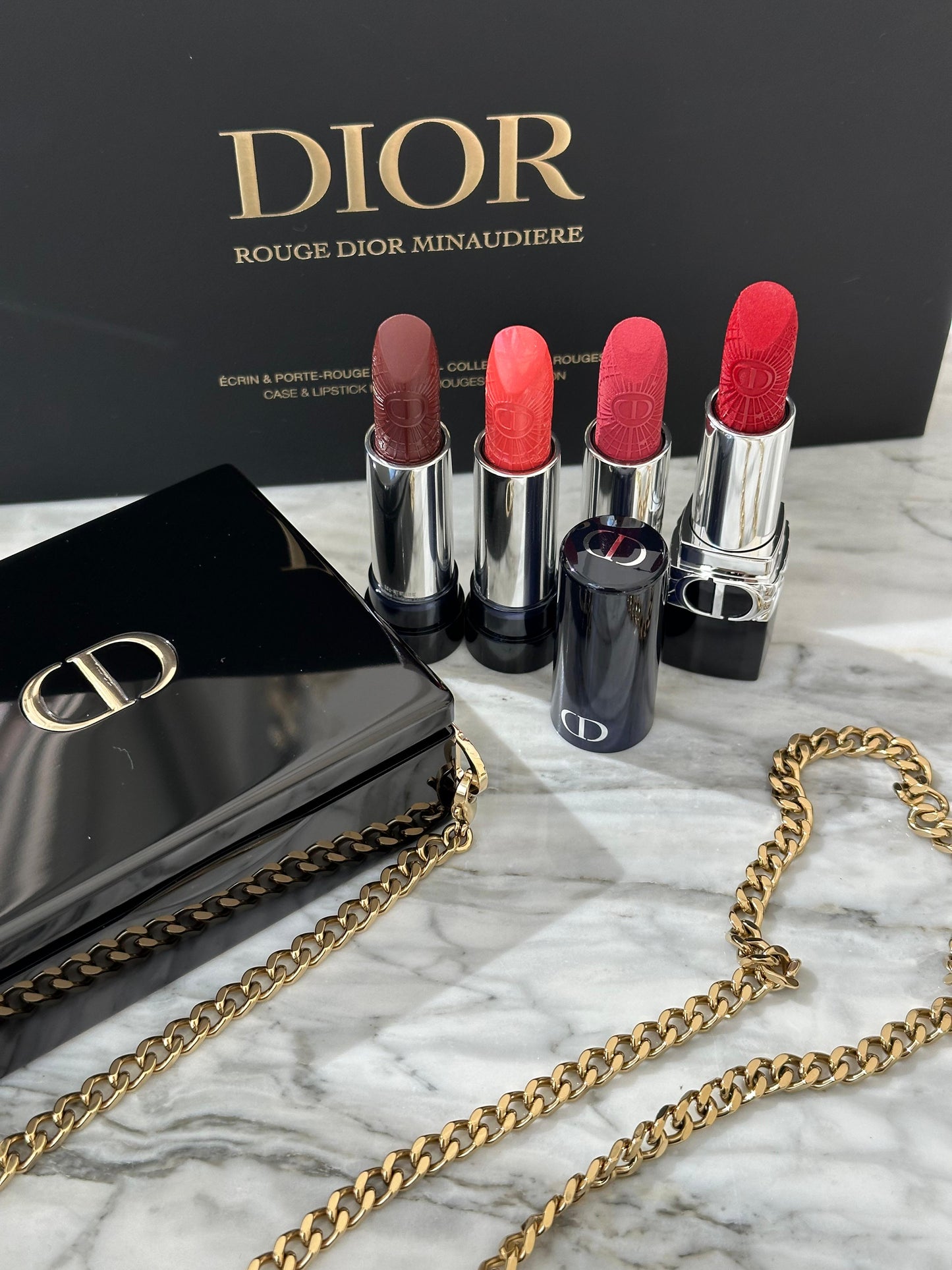 DIOR Rouge Minaudière - Black Limited Edition
Clutch and Lipstick Holder Collection