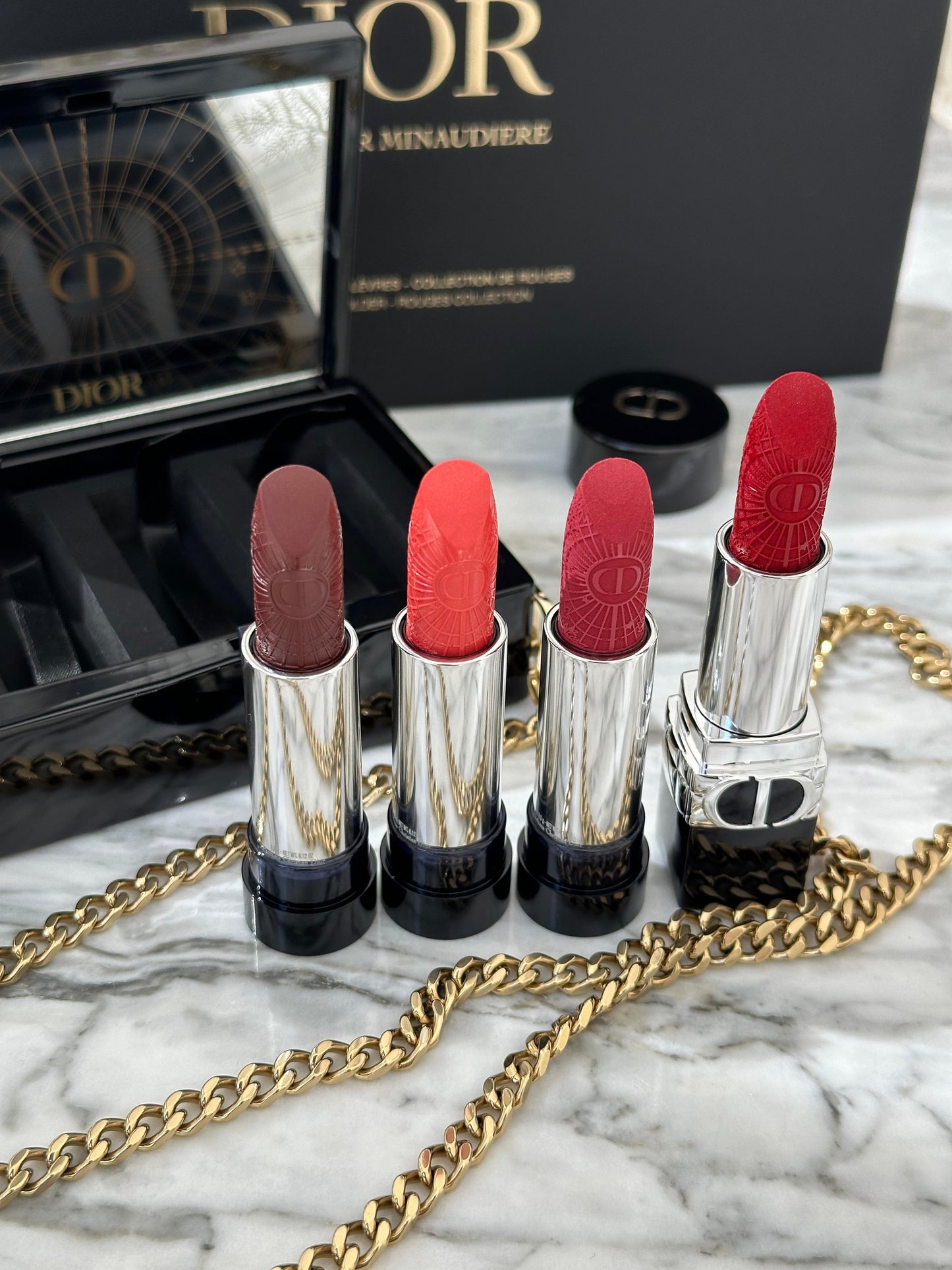 DIOR Rouge Minaudière - Black Limited Edition
Clutch and Lipstick Holder Collection