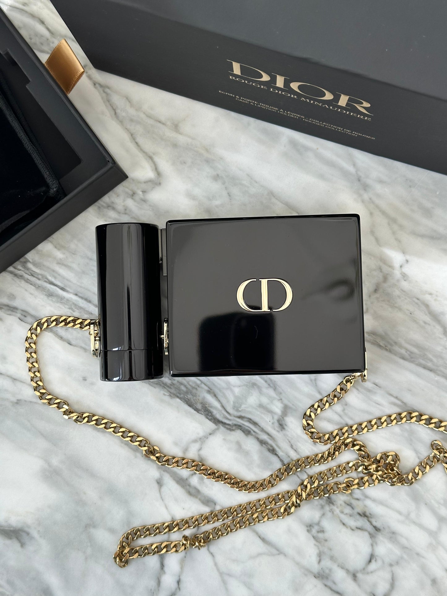 DIOR Rouge Minaudière - Black Limited Edition
Clutch and Lipstick Holder Collection
