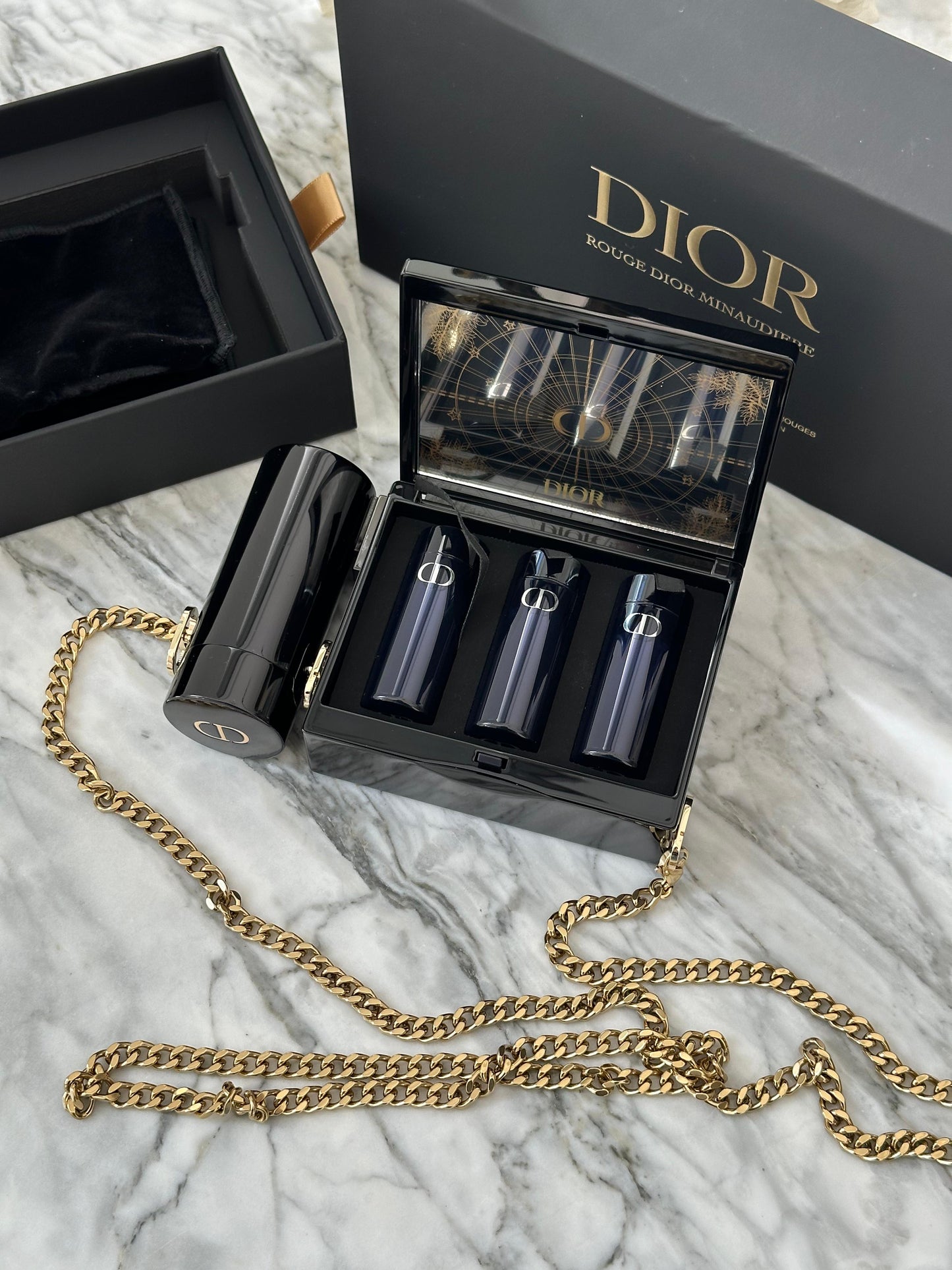 DIOR Rouge Minaudière - Black Limited Edition
Clutch and Lipstick Holder Collection