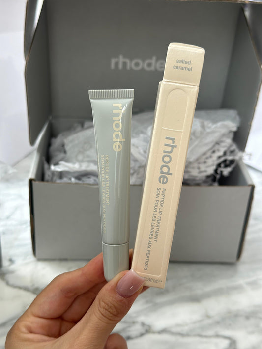 RHODE Peptide Lip Tint
The Tinted Lip Layer - Salted Caramel