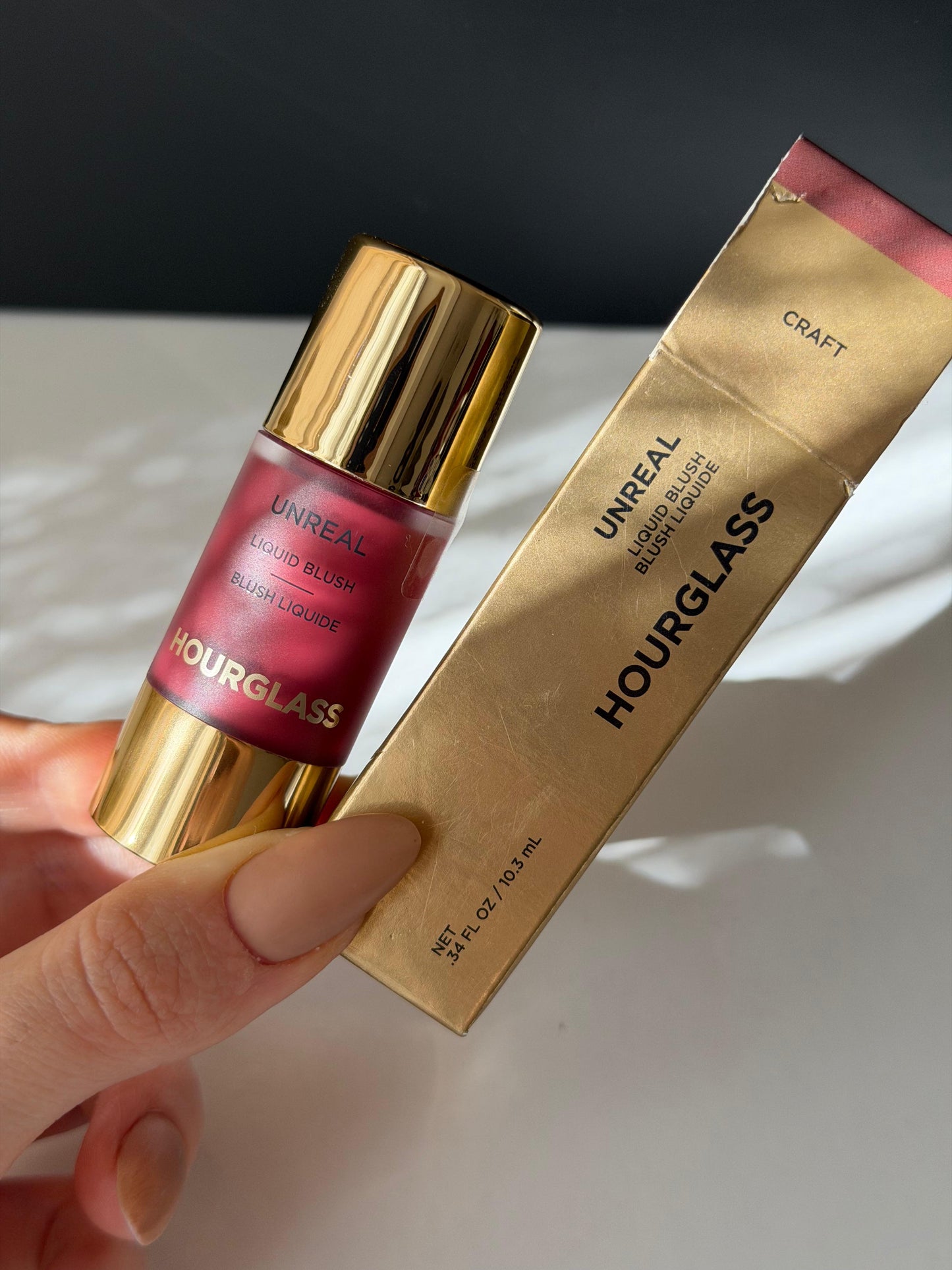 HOURGLASS Unreal Liquid Blush - Craft
All Day, Weightless Wear - Natural Finish