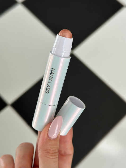 HAUS LABS Bio-Radiant™ Glassy Highlighter Balm - Glassy Citrine