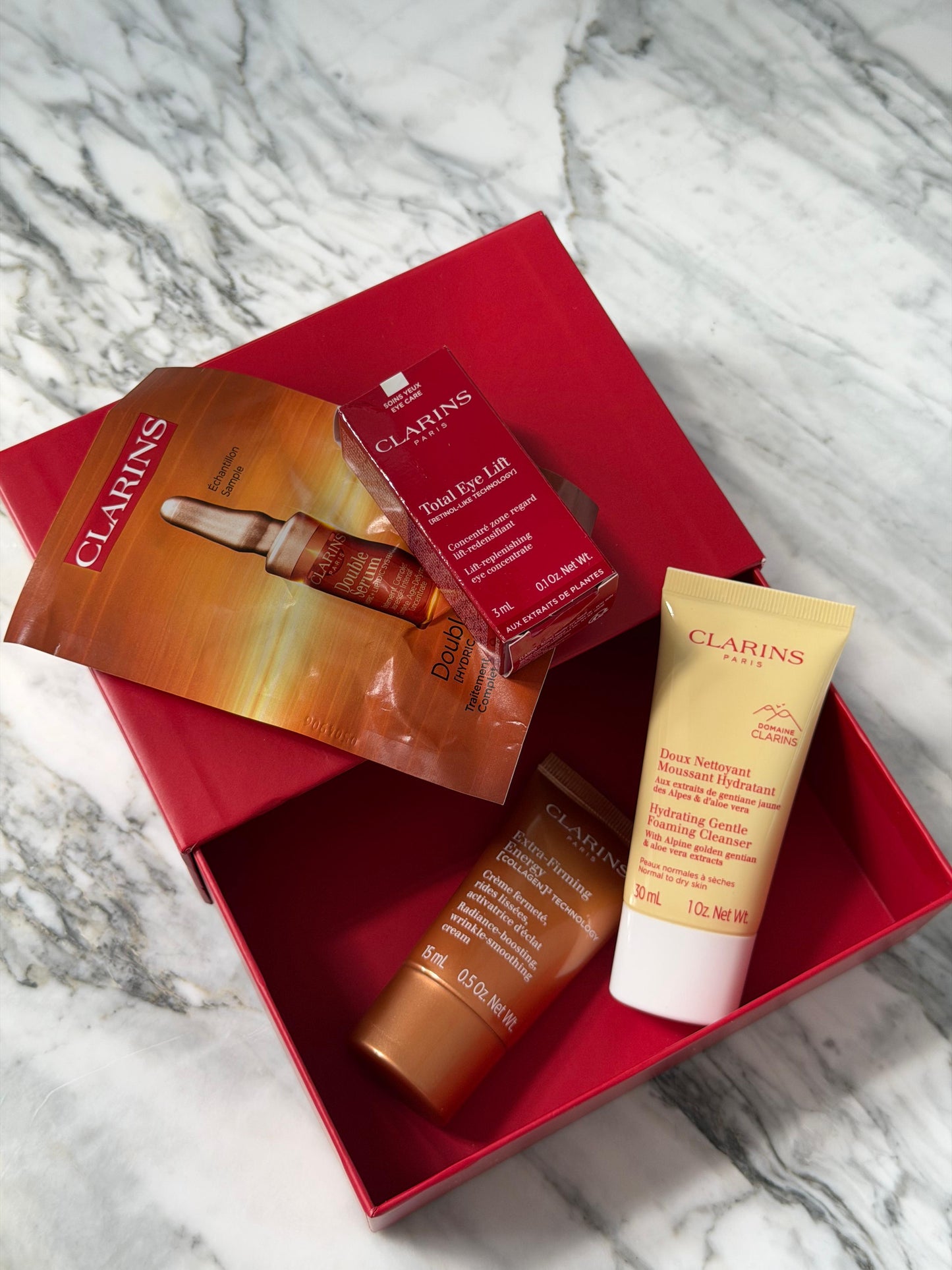 CLARINS Energy & Glow Beauty Box Skincare Set