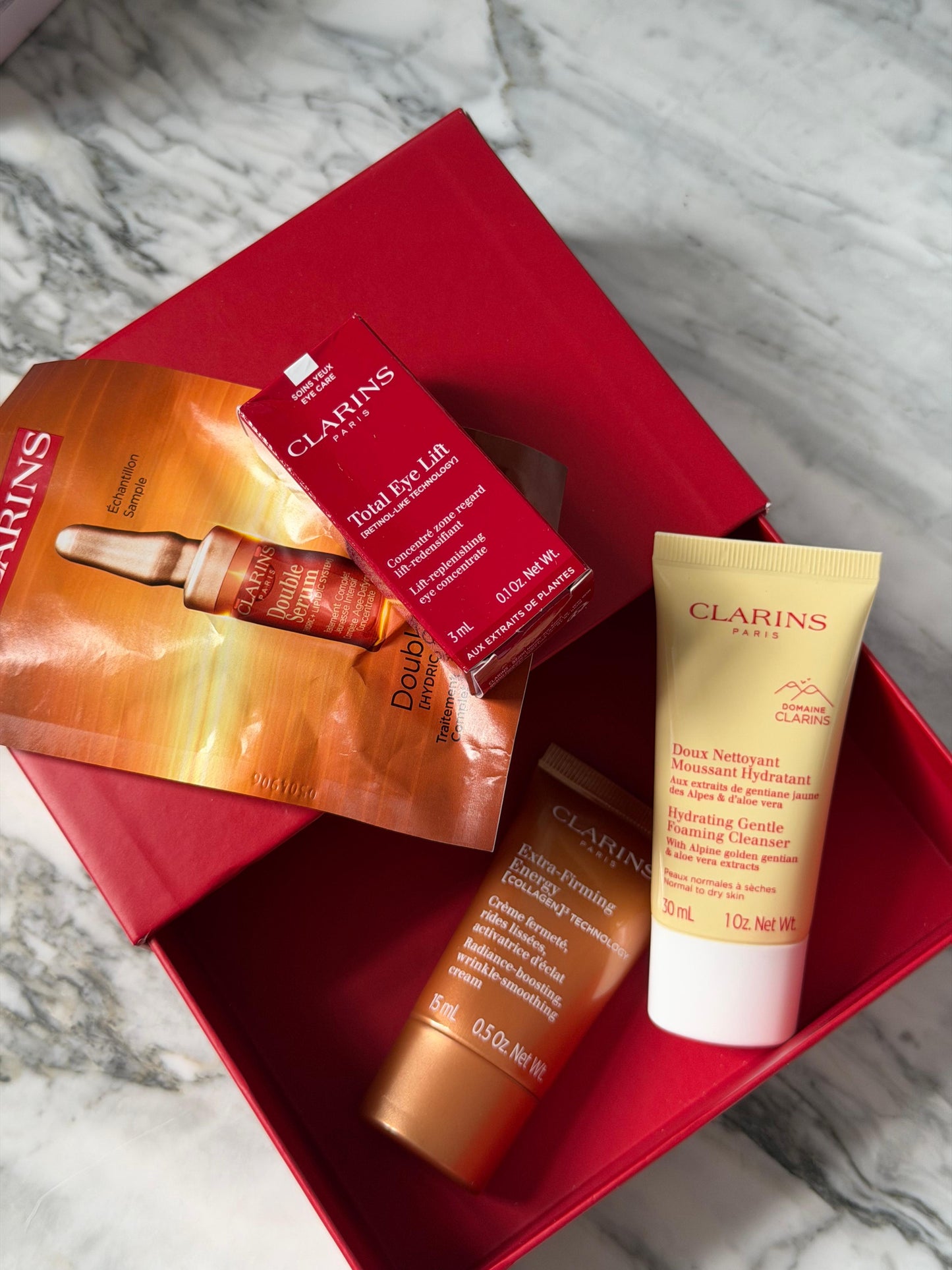 CLARINS Energy & Glow Beauty Box Skincare Set