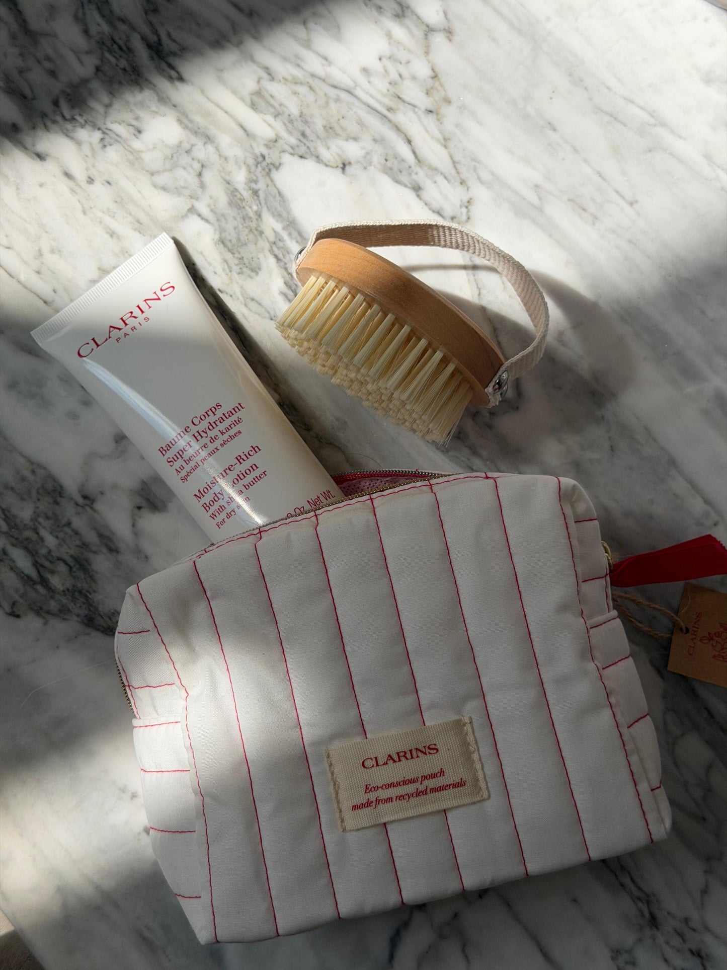 CLARINS Body Brushing Combo Skincare Set