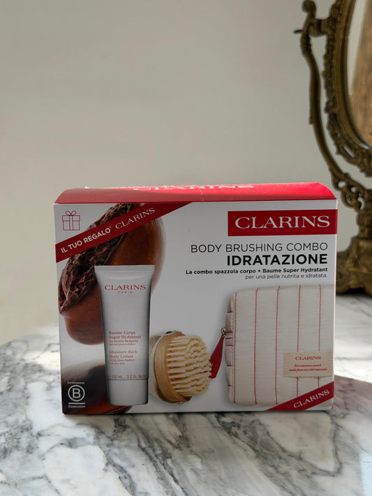 CLARINS Body Brushing Combo Skincare Set