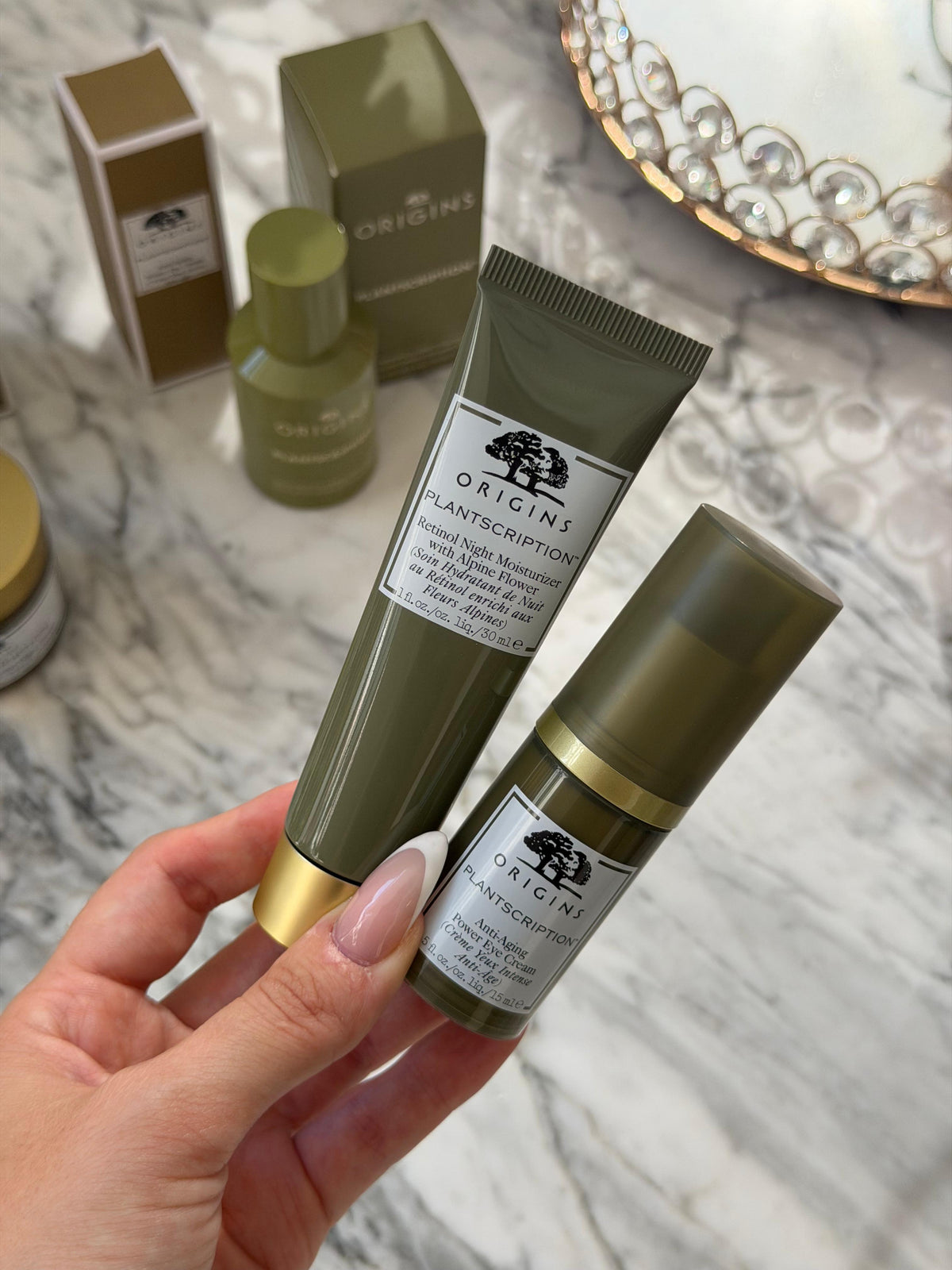 ORIGINS Plantscription™
Retinol Night Moisturizer With Alpin Flower - All Skin Types