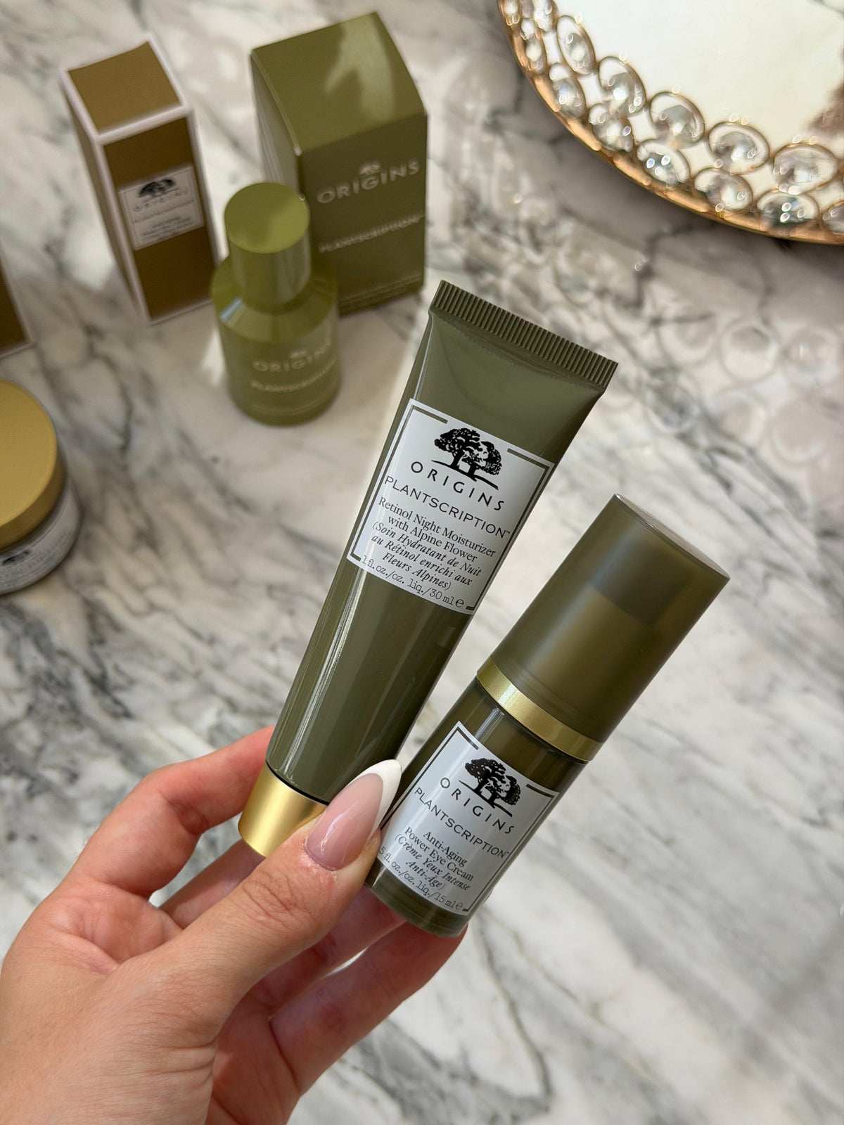 ORIGINS Plantscription™
Retinol Night Moisturizer With Alpin Flower - All Skin Types