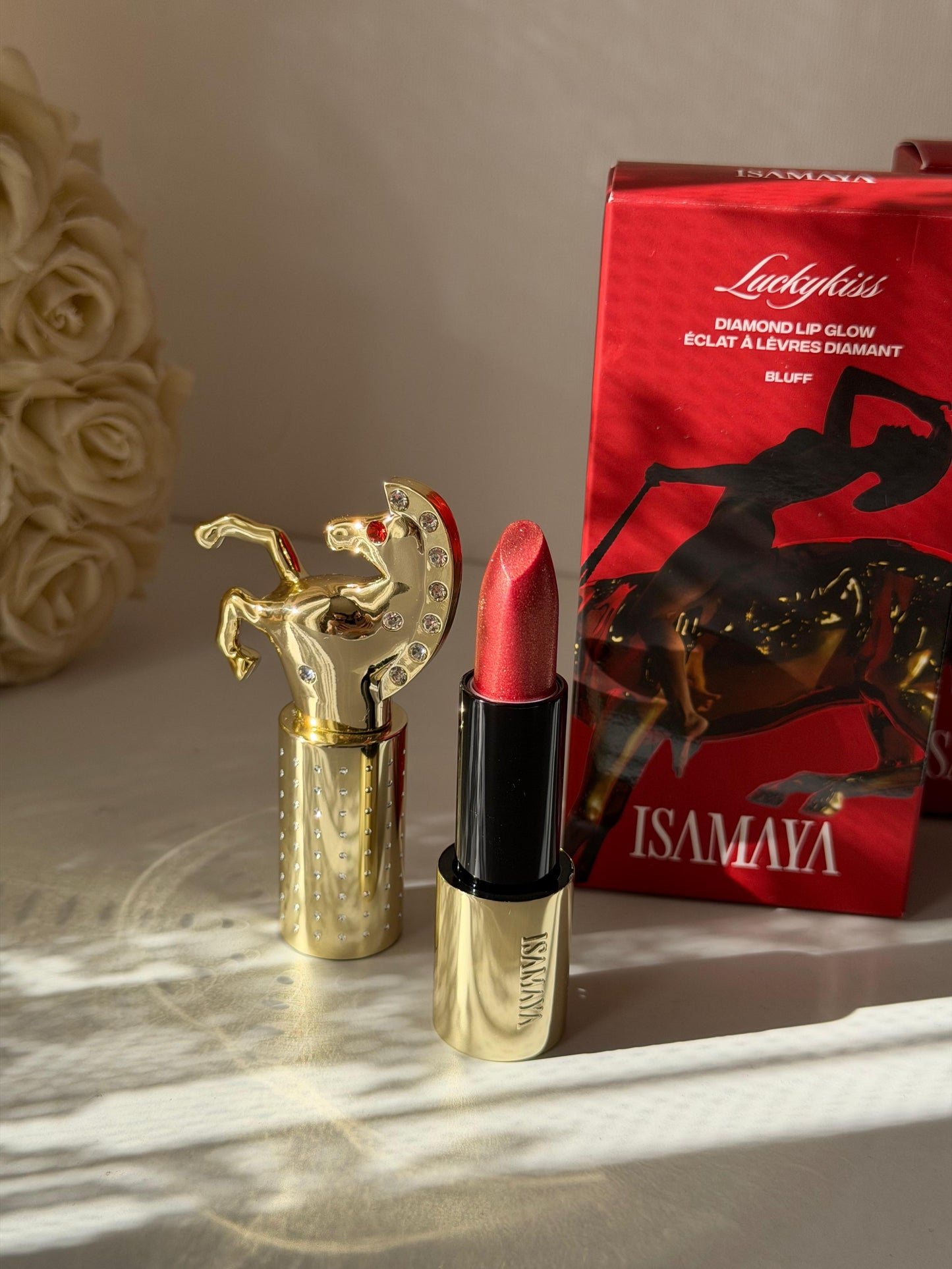 ISAMAYA Luckykiss Diamond Lip Glow - Bluff