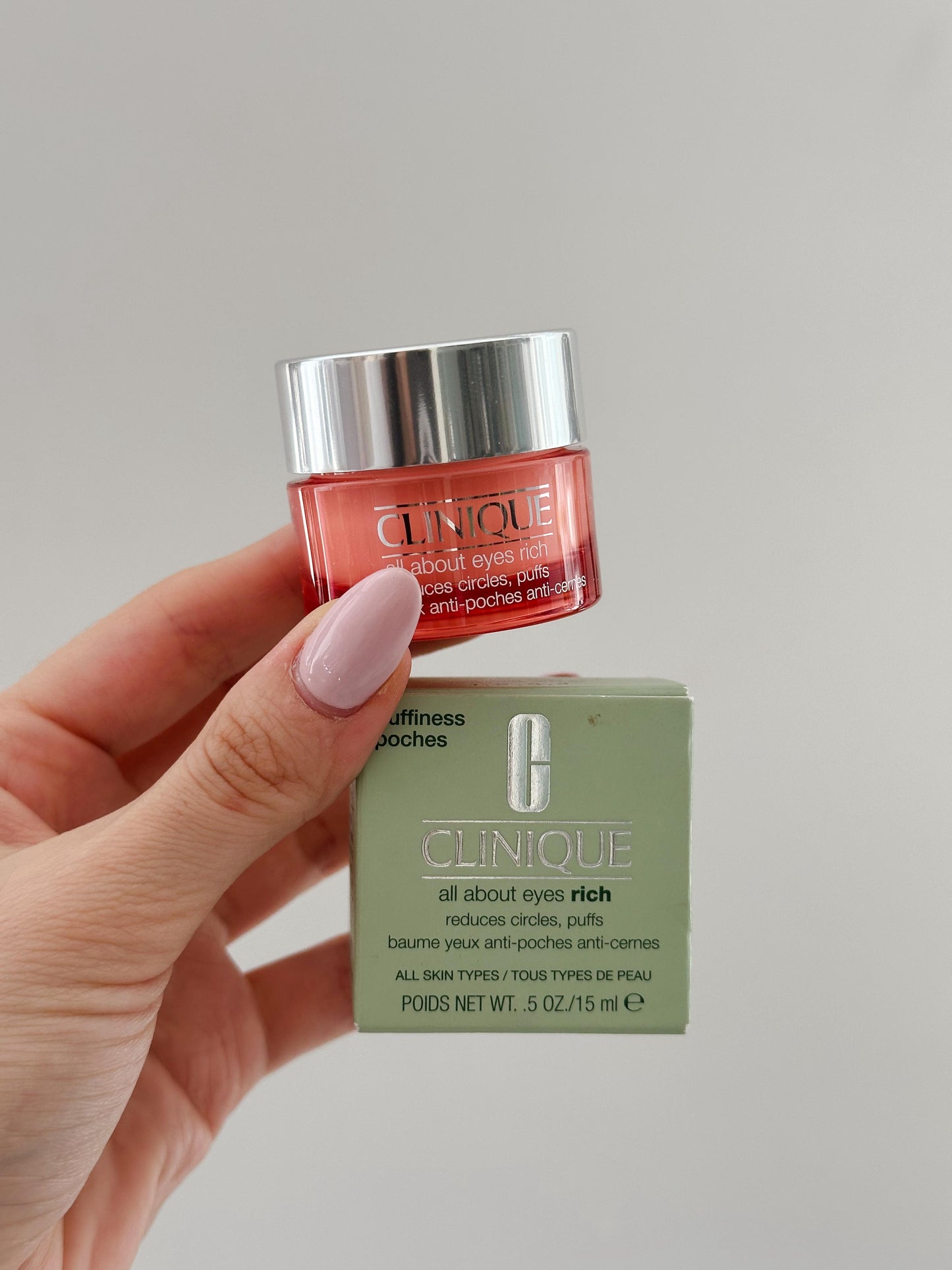 CLINIQUE All About Eyes™ Rich Eye Cream with Hyaluronic Acid - Reduces Circles, Puffs