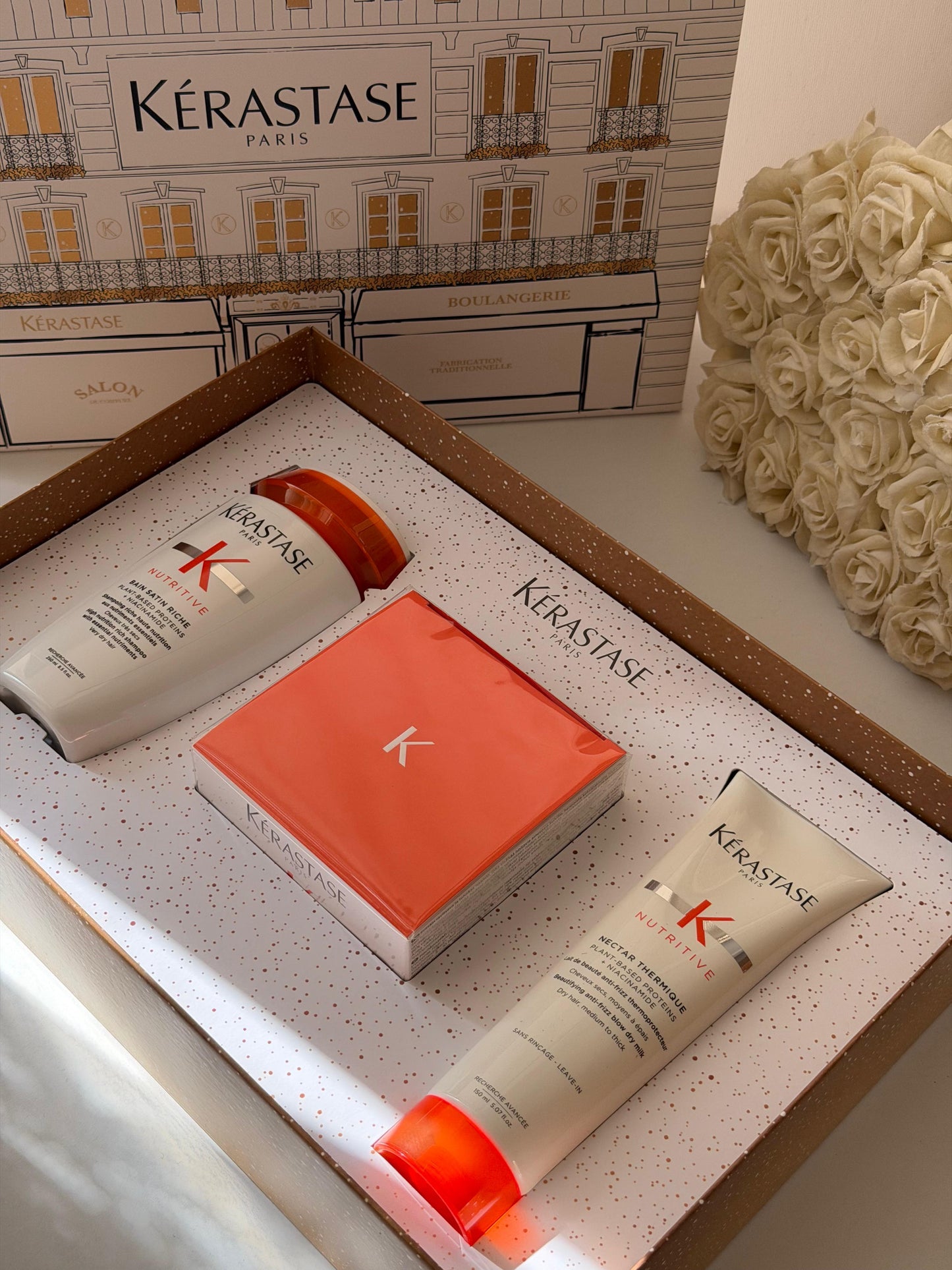 KÉRASTASE Nutritive
Fine To Medium Dry Hair Care Gift Set